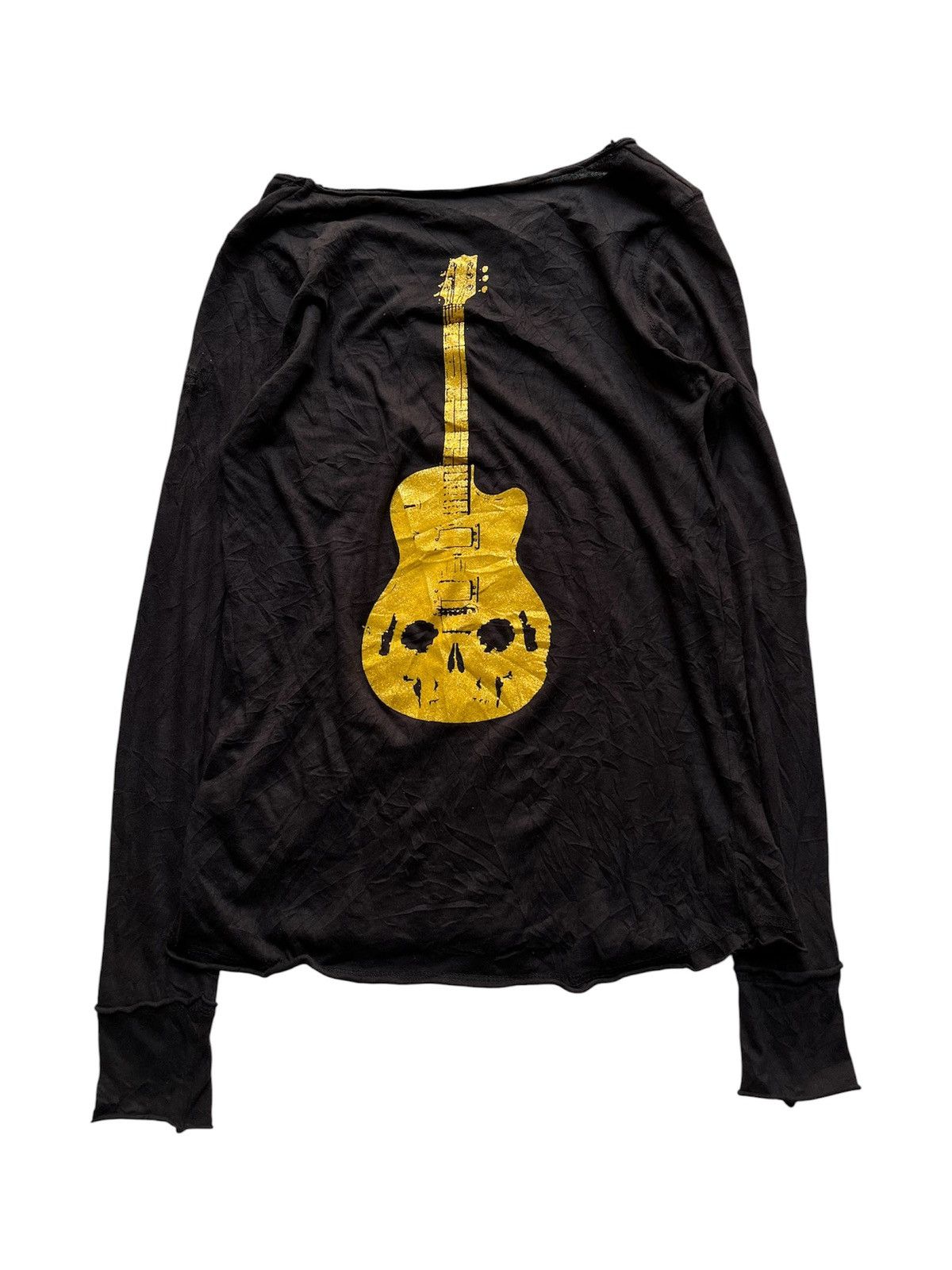 Zadig & Voltaire 2016 Zadig & Voltaire guitar skull longsleeve tshirt Size US XS / EU 42 / 0 - 2 Thumbnail