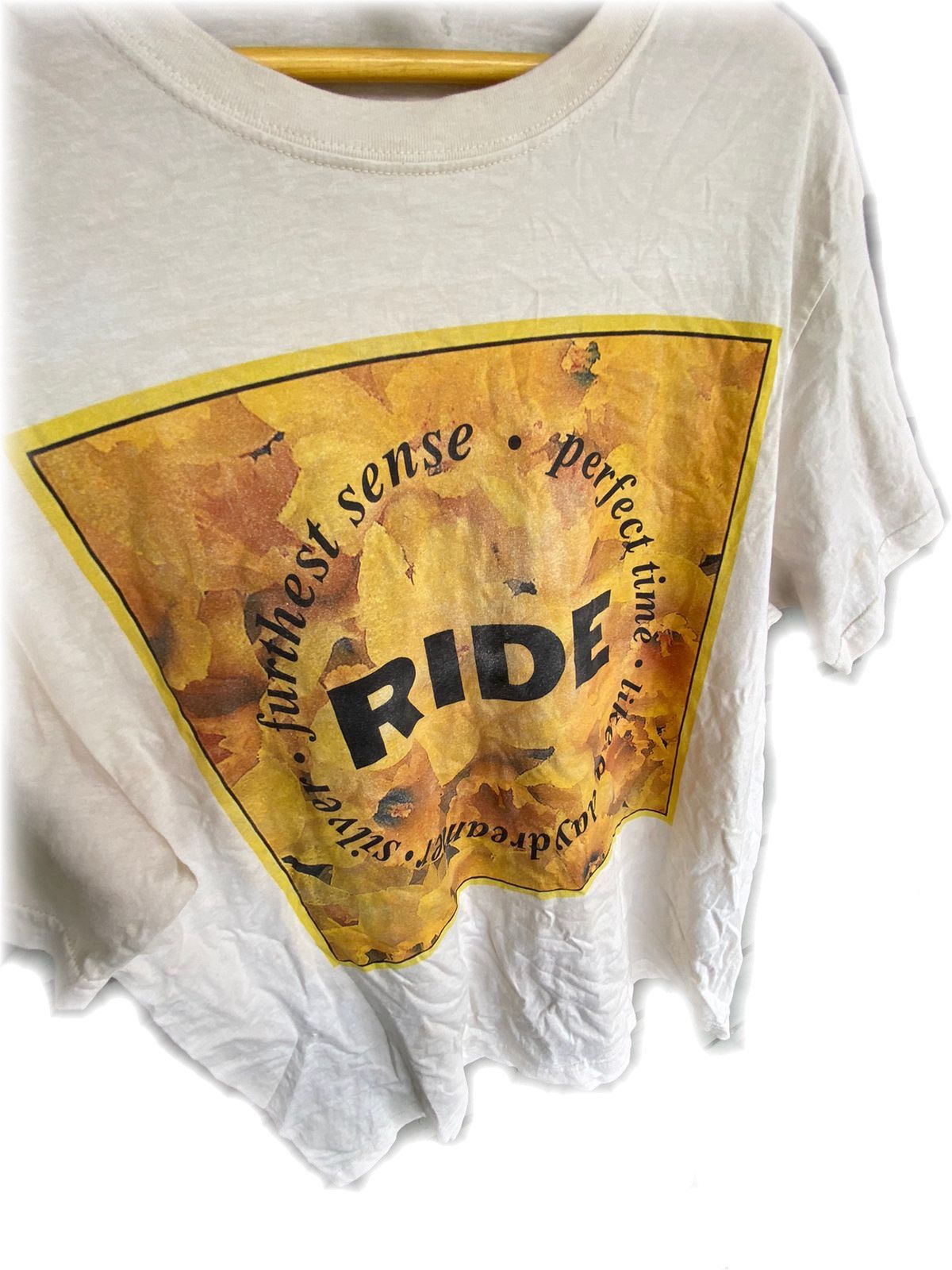 Band Tees Vintage Ride T-Shirt 90s Size US L / EU 52-54 / 3 - 5 Thumbnail