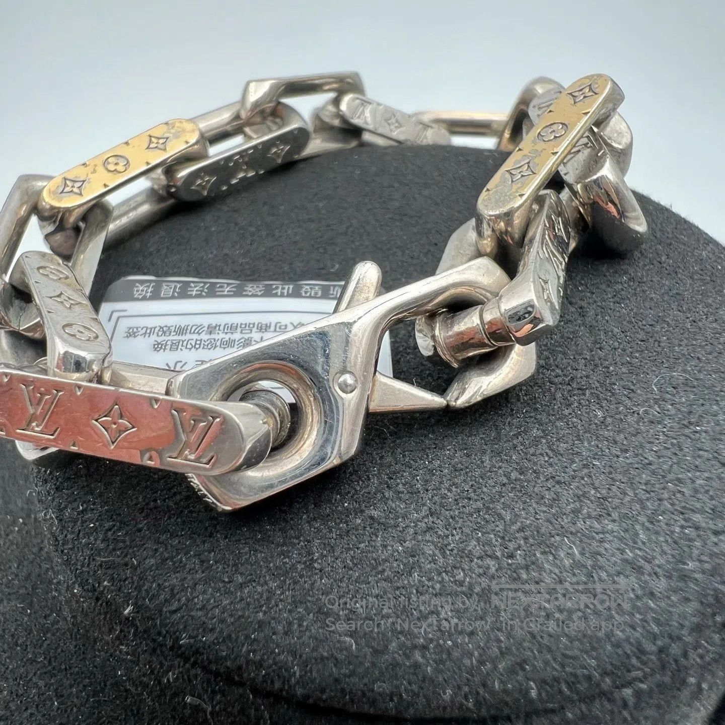 Louis Vuitton Louis Vuitton Cuban bamboo joint bracelet Size ONE SIZE - 3 Thumbnail