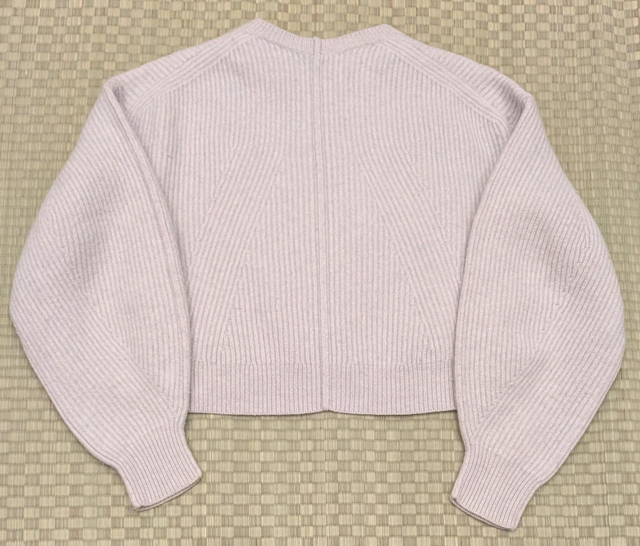 Helmut Lang Helmut Lang Volume Balloon Sleeve 100% Merino Wool Sweater Size S / US 4 / IT 40 - 2 Thumbnail