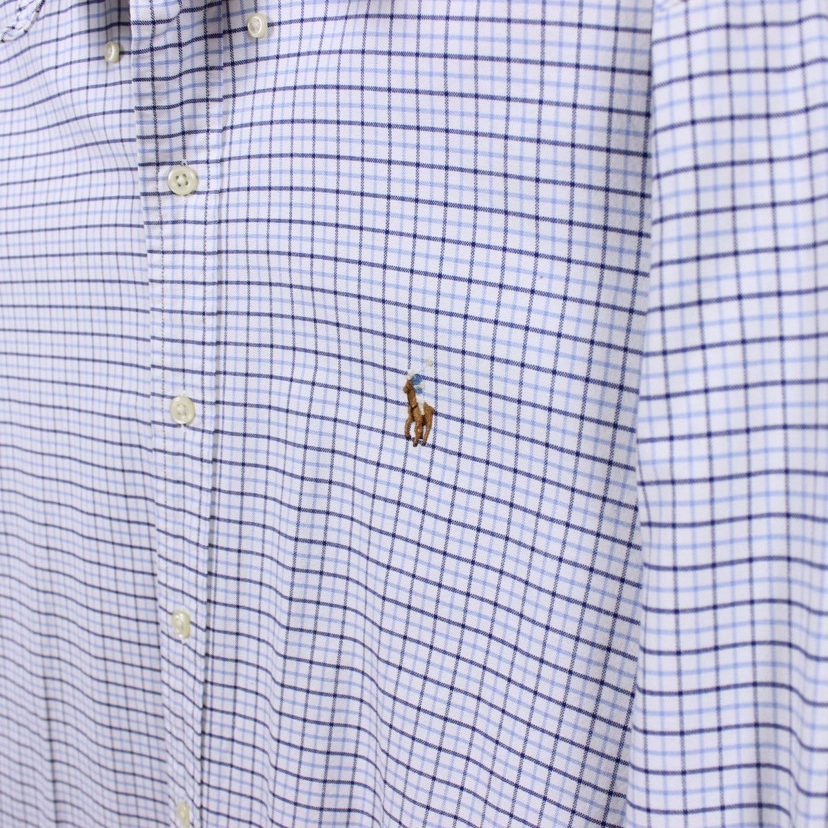 Polo Ralph Lauren × Ralph Lauren × Vintage Polo Ralph Lauren Shirt Slim Fit Long Sleeve Size US L / EU 52-54 / 3 - 4 Thumbnail
