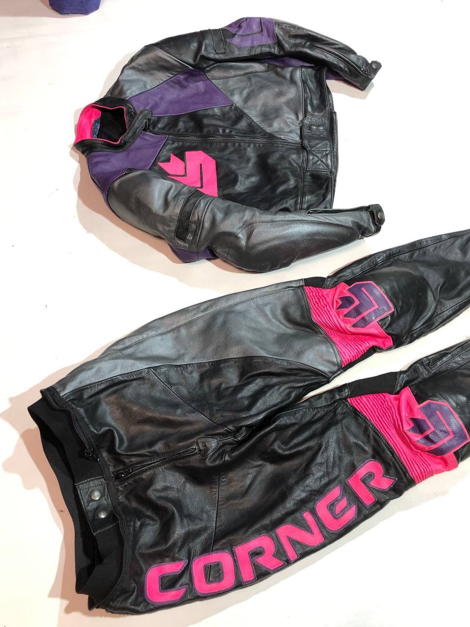 Other Corner Leather Suit Moto Racing Jacket PantsVintage Size US S / EU 44-46 / 1 - 12 Thumbnail