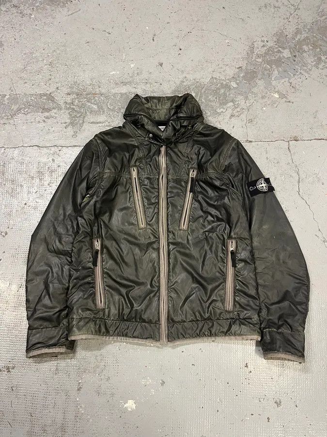 Stone Island AW2010 Stone Island Obscure Shadow Liquid Reflective Bomber Jacket Size US M / EU 48-50 / 2 - 5 Thumbnail