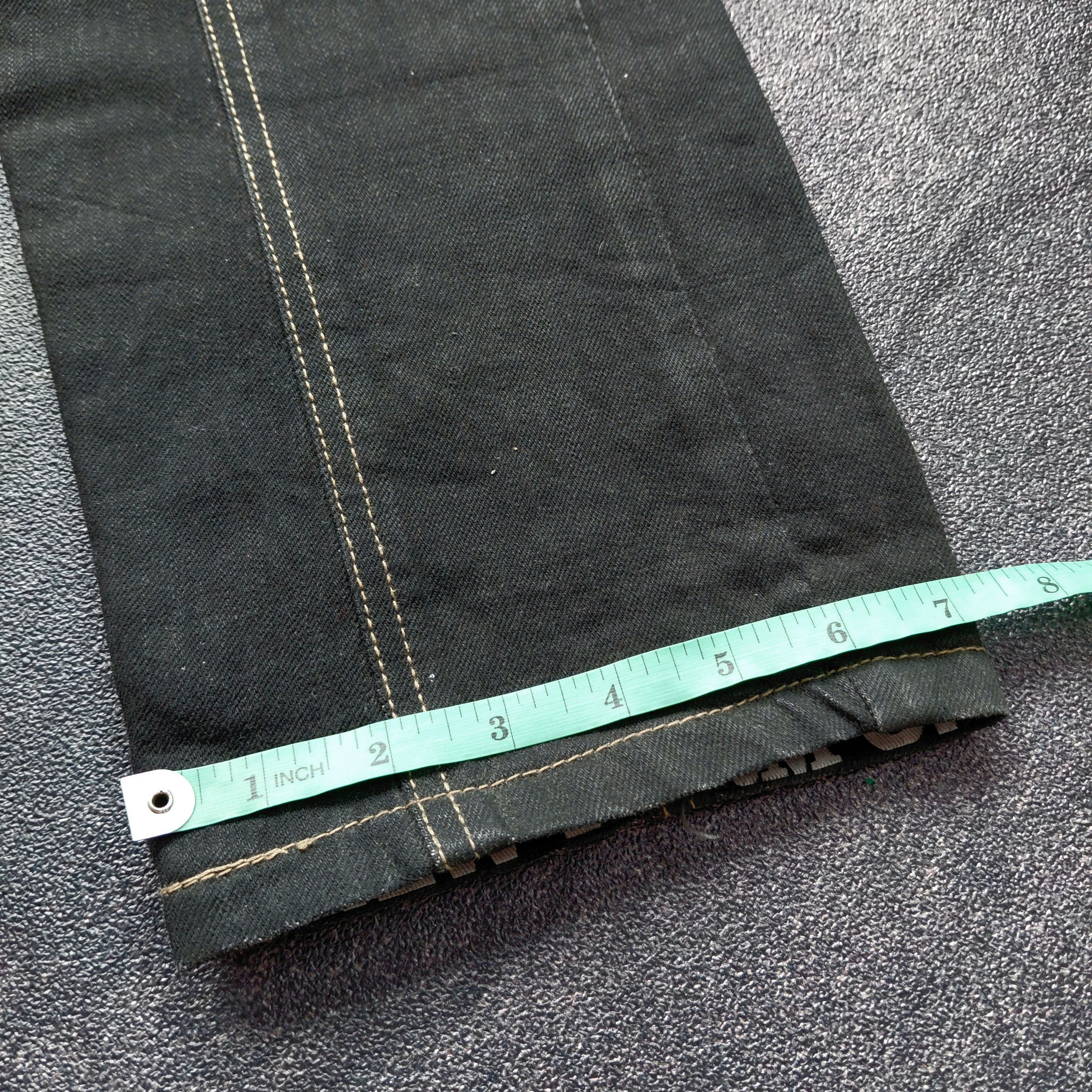 PPFM PPFM Printed Iner Leg Curve Denin Pants Size US 32 / EU 48 - 11 Thumbnail