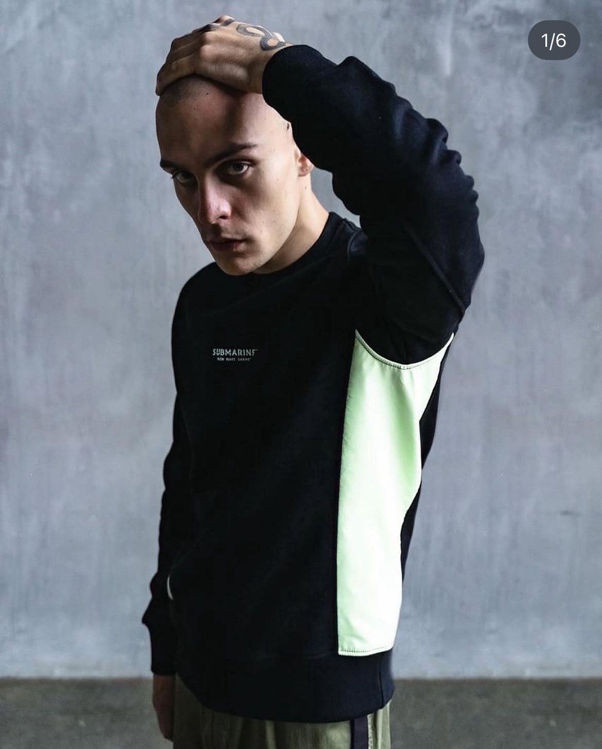 Other 2021 SUBMARiNER MOSCOW GLOW CREWNECK GiTD PHOSPHORESCENT Size US L / EU 52-54 / 3 - 4 Thumbnail
