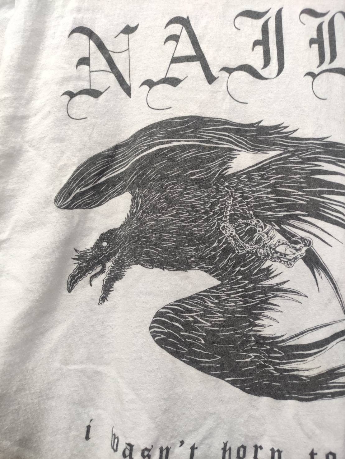 Band Tees Vtg Nails Band " I Wasn't Born To Follow " Singel Promo Size US M / EU 48-50 / 2 - 4 Thumbnail