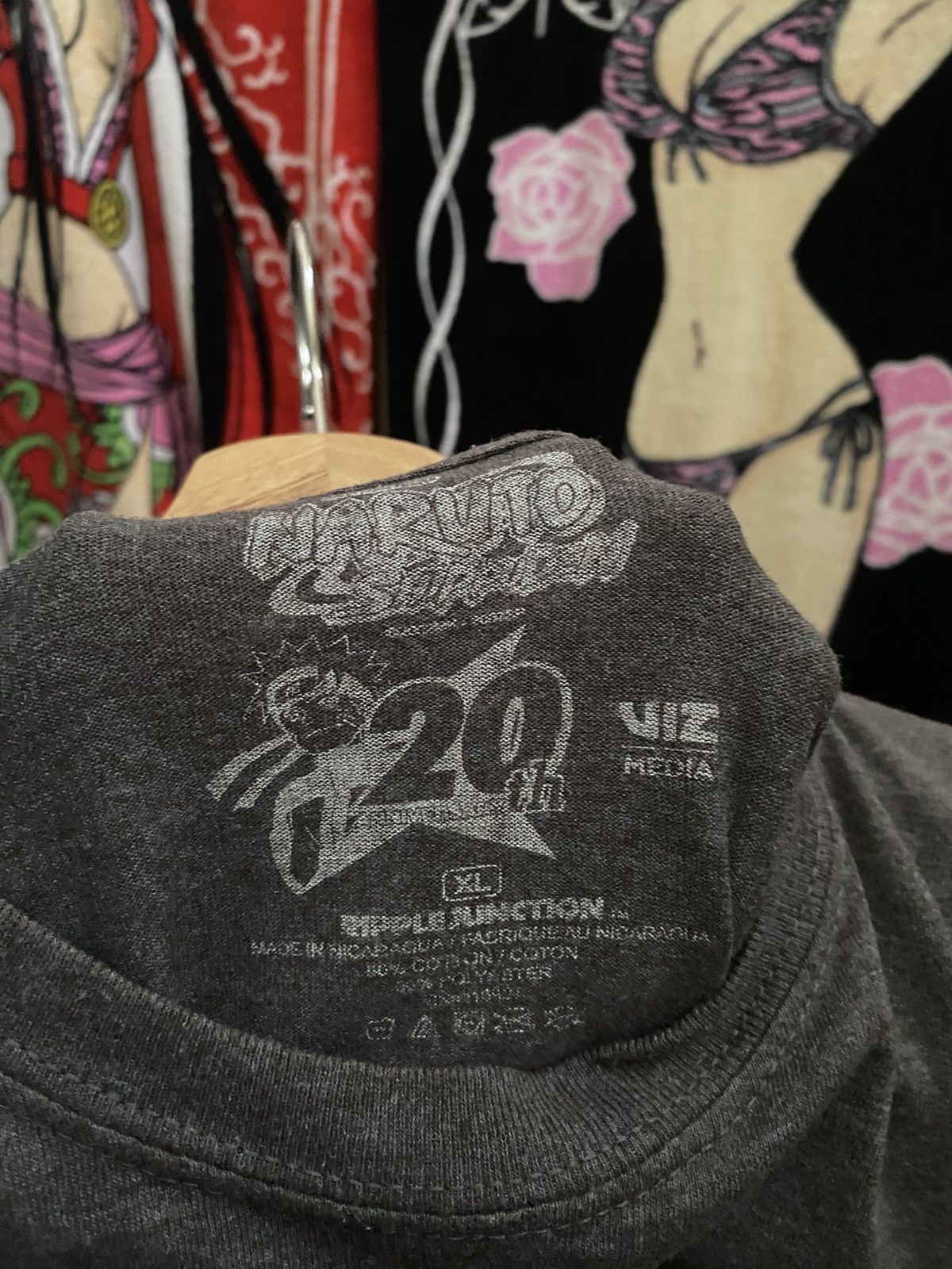 Anime VINTAGE ANIME NARUTO SHIPPUDEN RIPPLE JUNCTION Size US XL / EU 56 / 4 - 3 Thumbnail