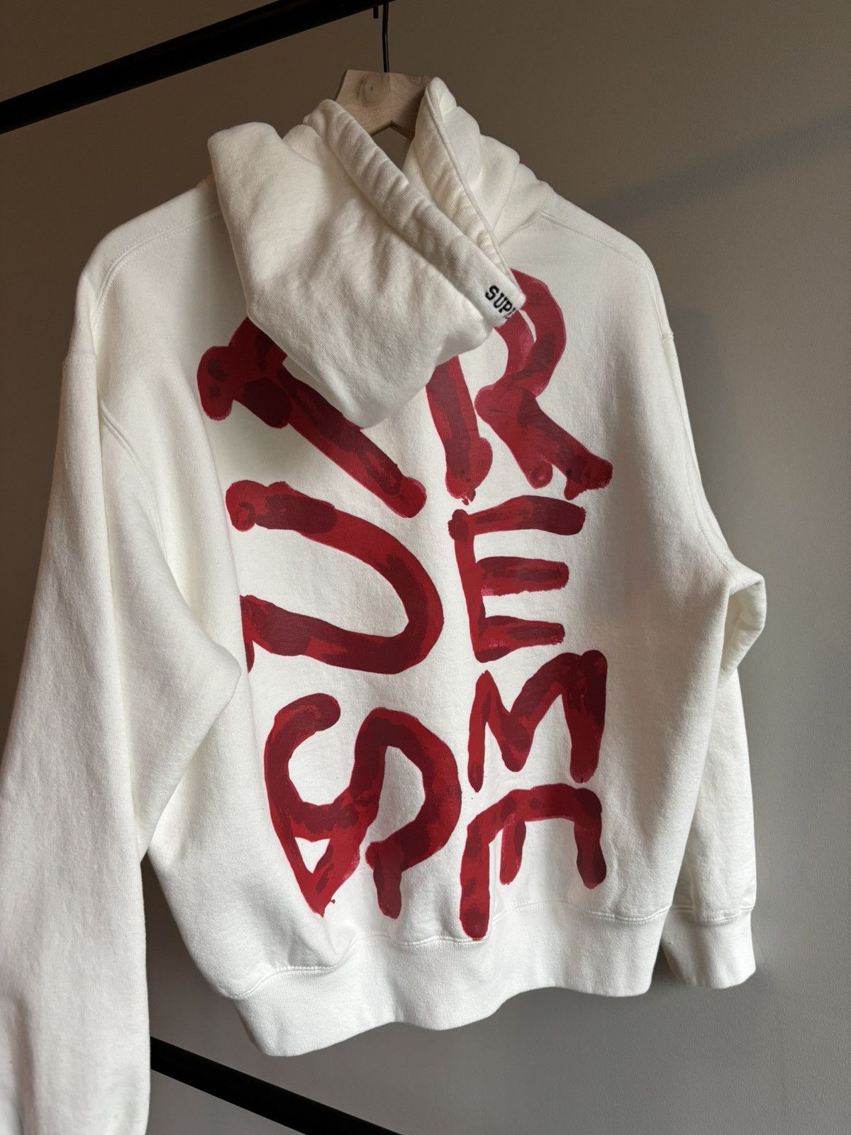 Supreme Supreme paint hooded sweatshirt Size US S / EU 44-46 / 1 - 2 Thumbnail
