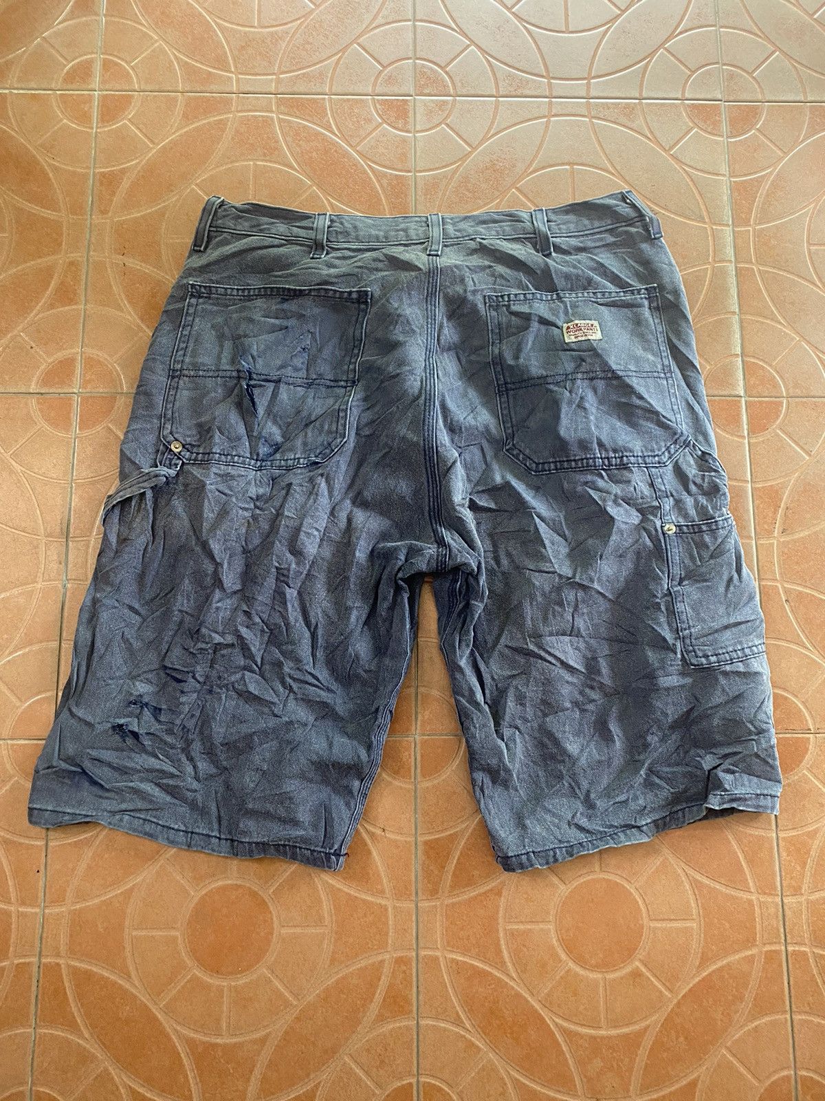 Vintage × Xlarge Vintage Xlarge workpant faded Size US 34 / EU 50 - 5 Thumbnail