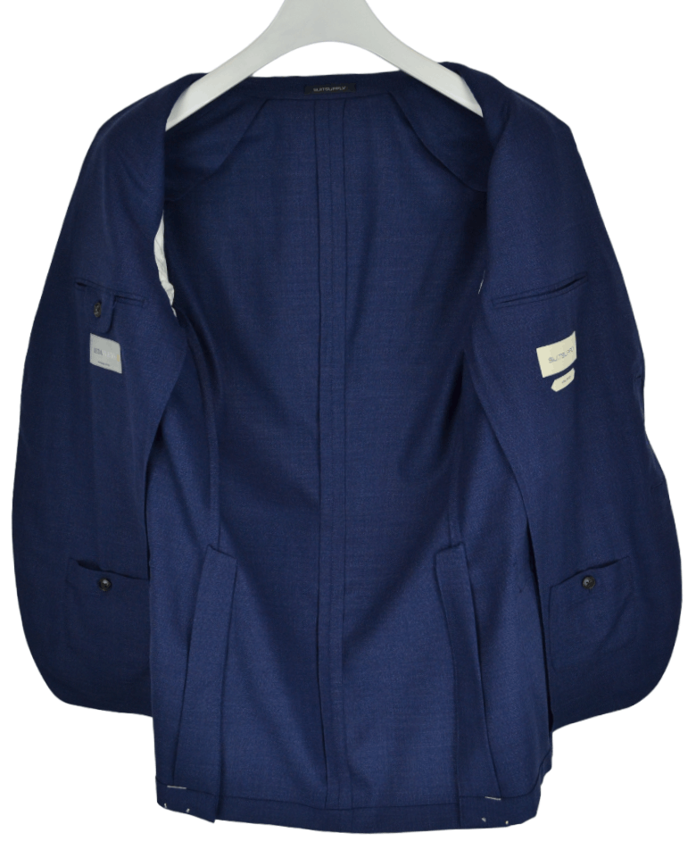 Suitsupply SUITSUPPLY Havana Patch Ames Pleat Suit Mens UK 40L / UK 36 Size 36R - 5 Thumbnail
