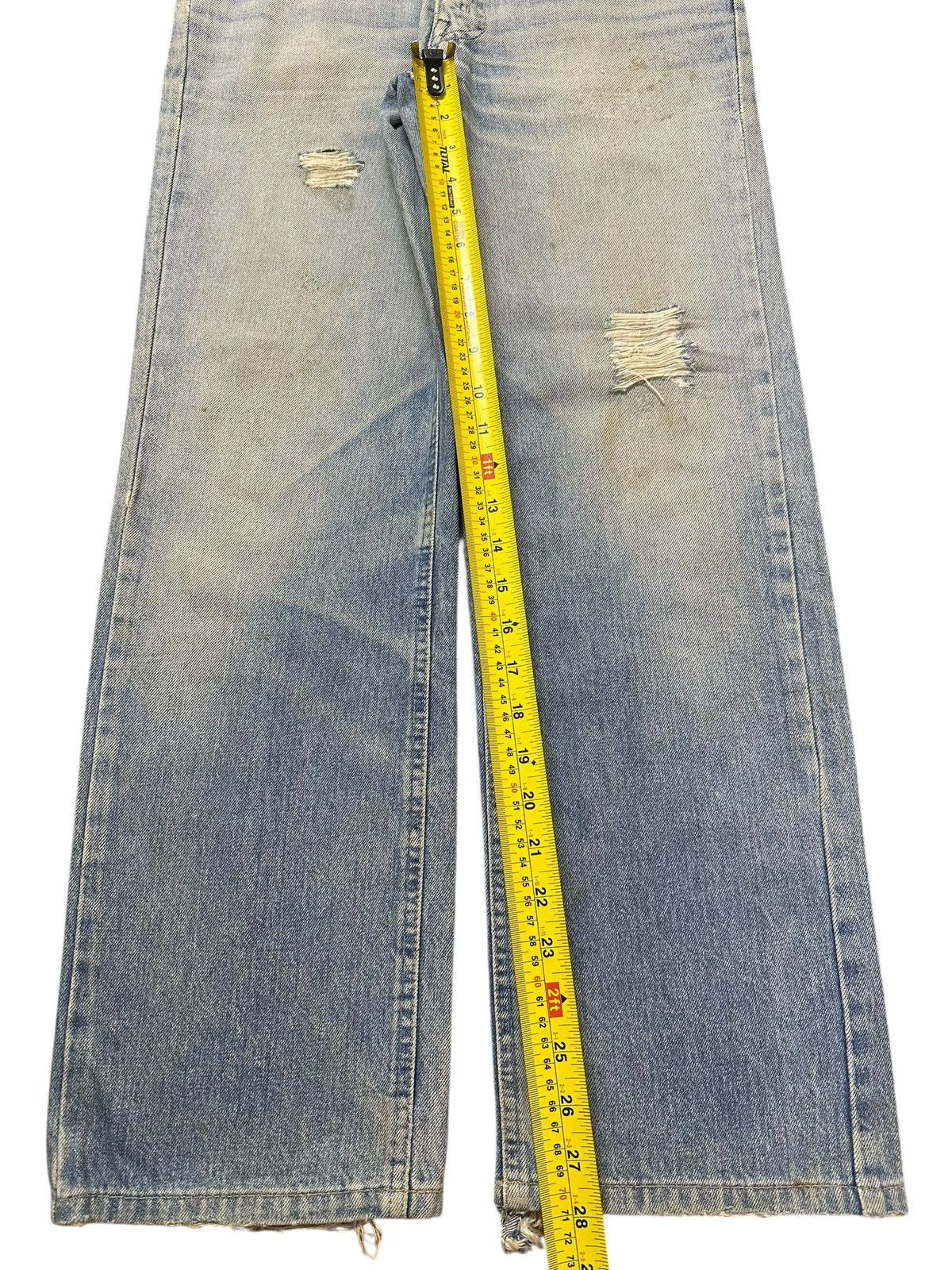 Big John Vintage Big John Blue Wash Faded Distressed Style Jeans Size US 29 - 12 Thumbnail