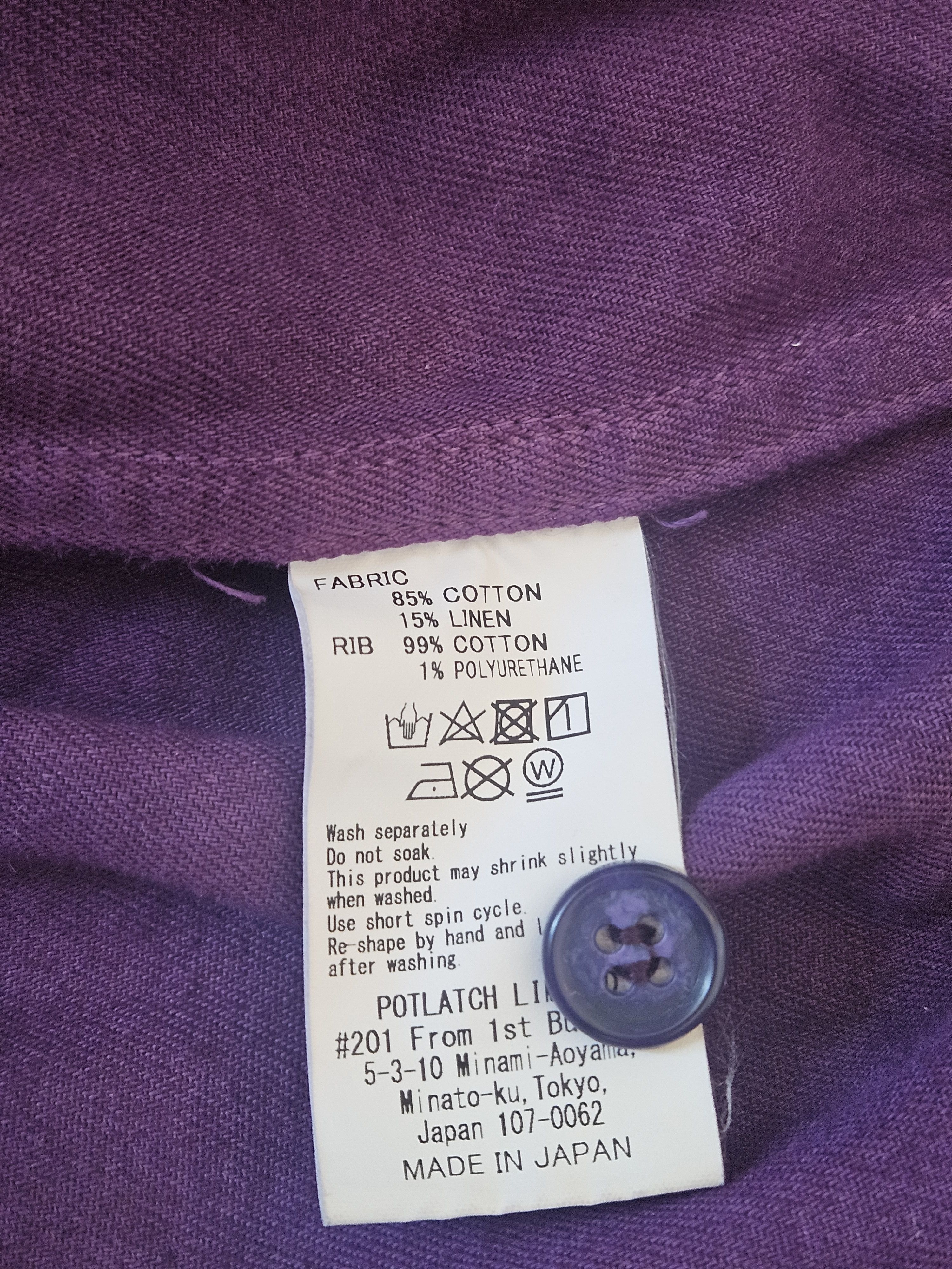 Cav Empt Cav Empt Grid Blouson Jacket Overdyed Purple Detachable Hood Size US M / EU 48-50 / 2 - 8 Thumbnail