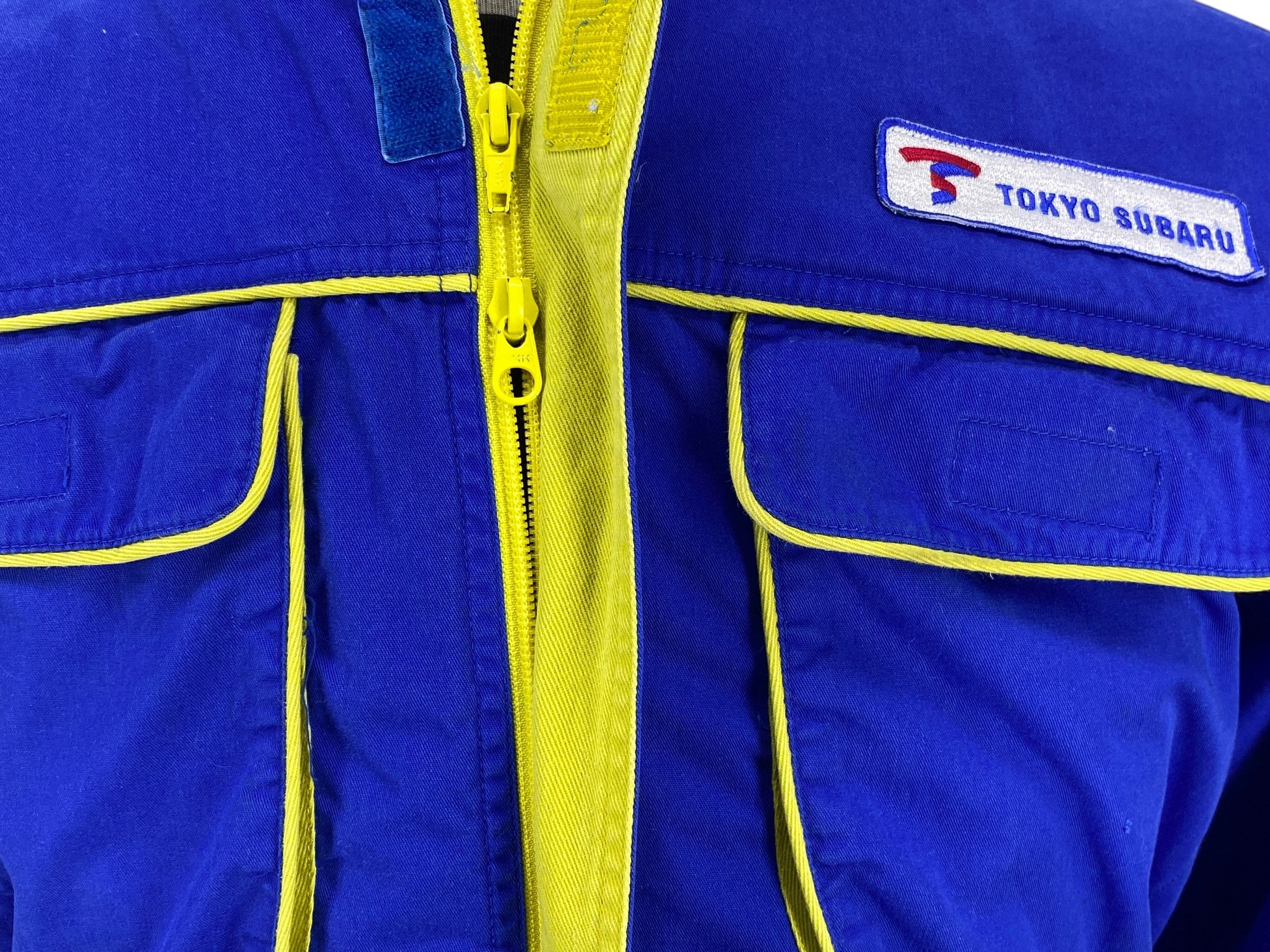 Japanese Brand Subaru Coveralls JDM Workwear Size US 34 / EU 50 - 9 Thumbnail