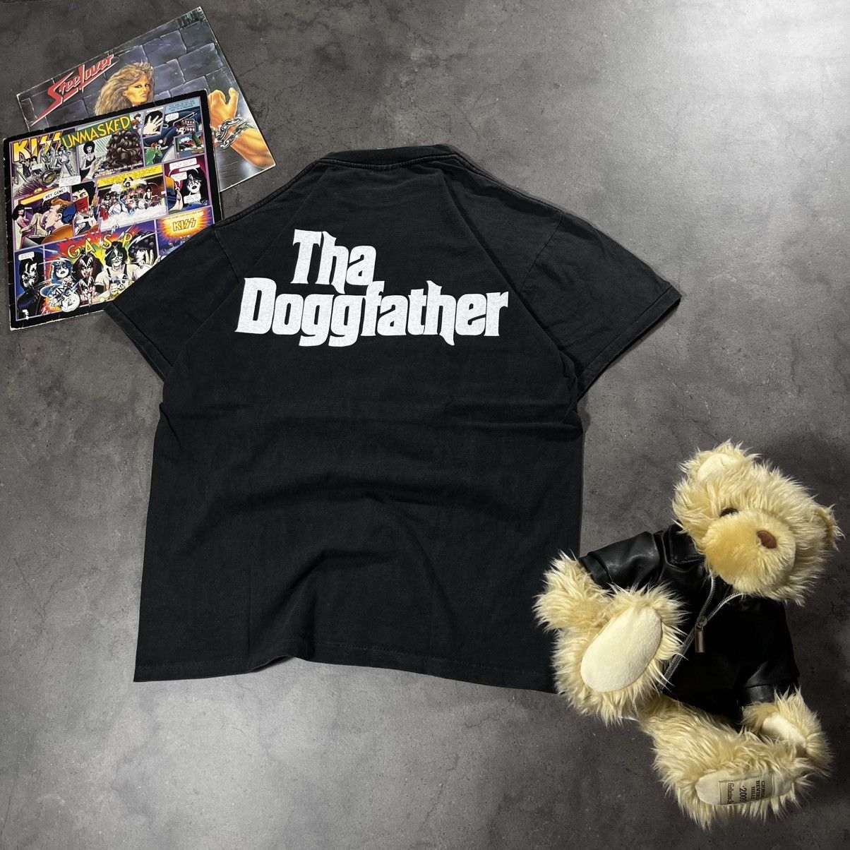 Death Row Records Vintage 90s Snoop Dogg Doggfather Top Dawg Tshirt Tee Size US L / EU 52-54 / 3 - 11 Thumbnail