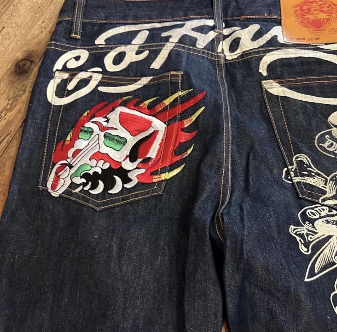 Vintage and Hardy jeans