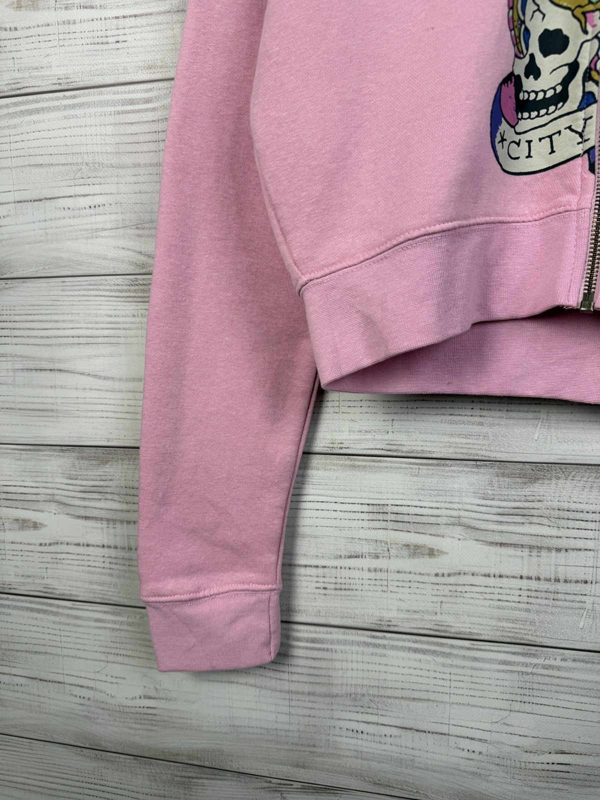 Ed Hardy Ed Hardy women’s zip hoodie Size:L Size L / US 10 / IT 46 - 3 Thumbnail