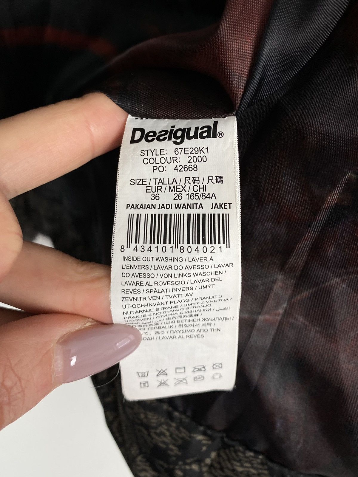 Designer Desigual Pakaian Jadi Wanita Puffer Jacket Women’s Size 36/S Size S / US 4 / IT 40 - 9 Thumbnail