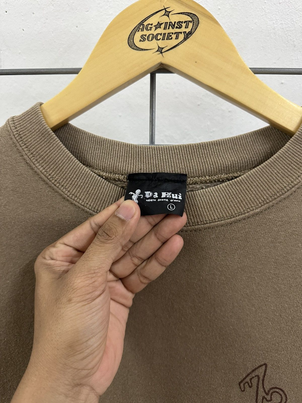 Billabong × Vintage Rare Vintage 90s Da Hui North Shore Oahu Sweatshirt Size US L / EU 52-54 / 3 - 6 Thumbnail
