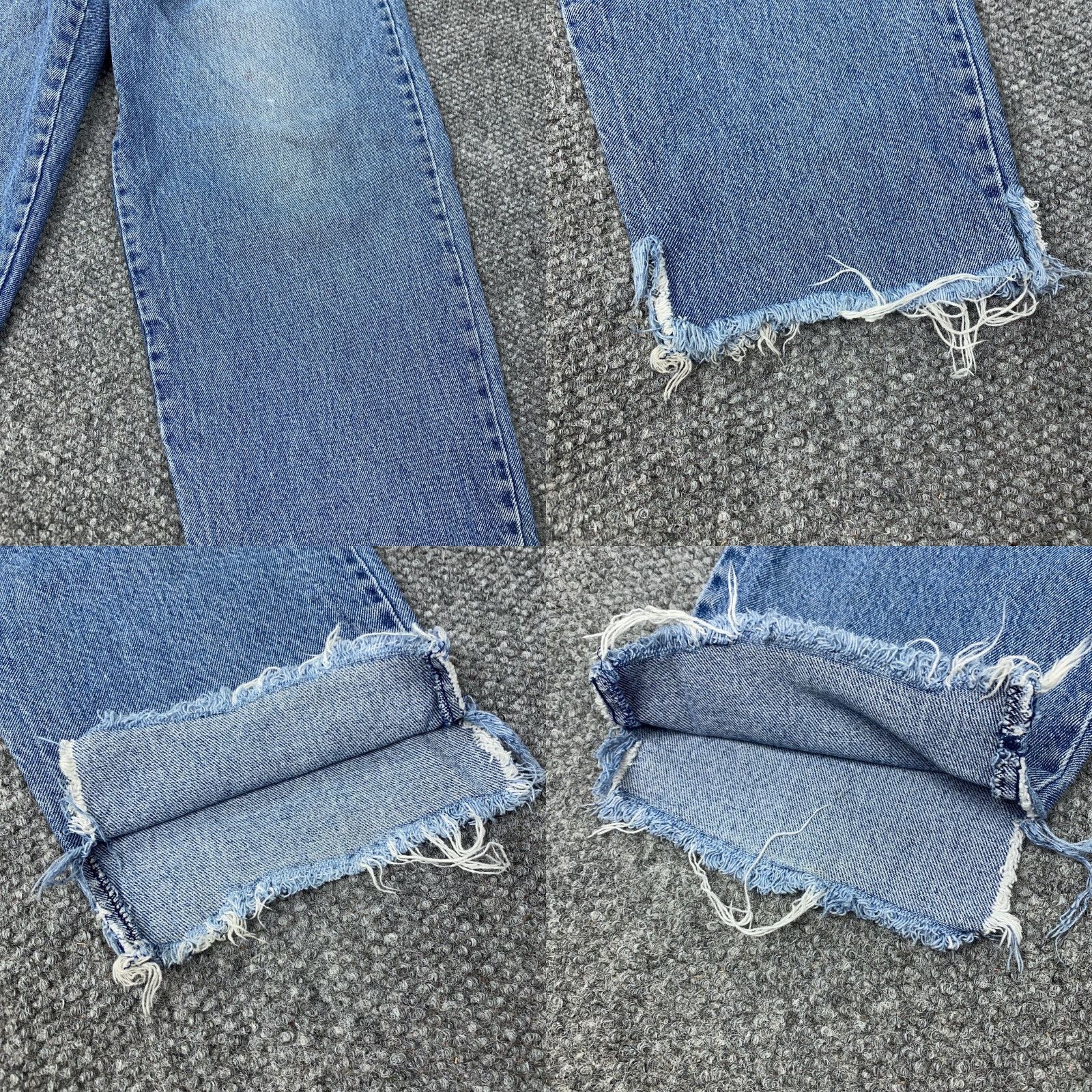 Vintage VINTAGE Boss Jeans Mens Size 32x27 Straight Fit Denim 90s Grunge Hip Hop Gothic Baggy Blue Size US 32 / EU 48 - 8 Thumbnail