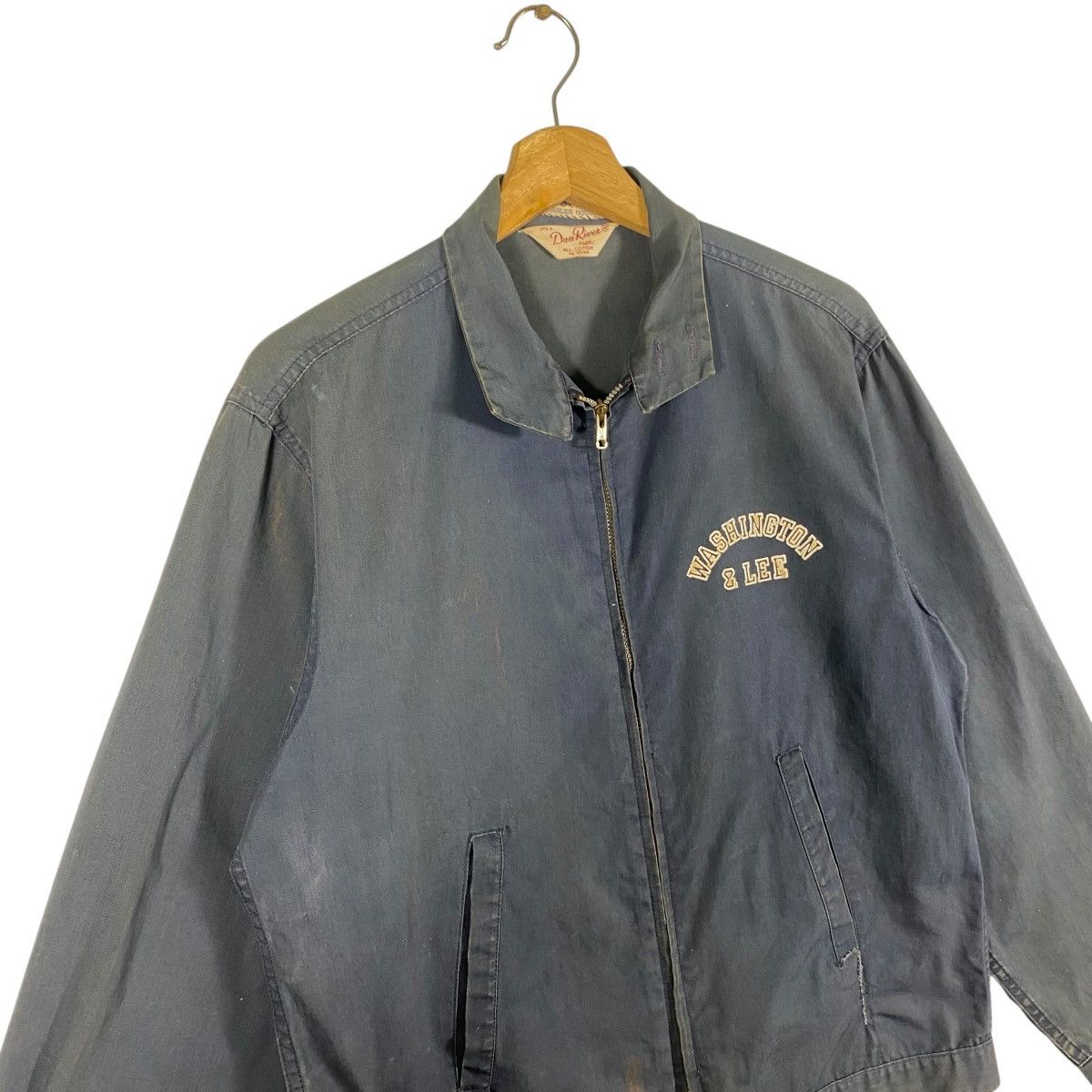 Vintage Vintage 50s Dam River Washington & Lee Zipper Jacket M Size Size US M / EU 48-50 / 2 - 9 Thumbnail