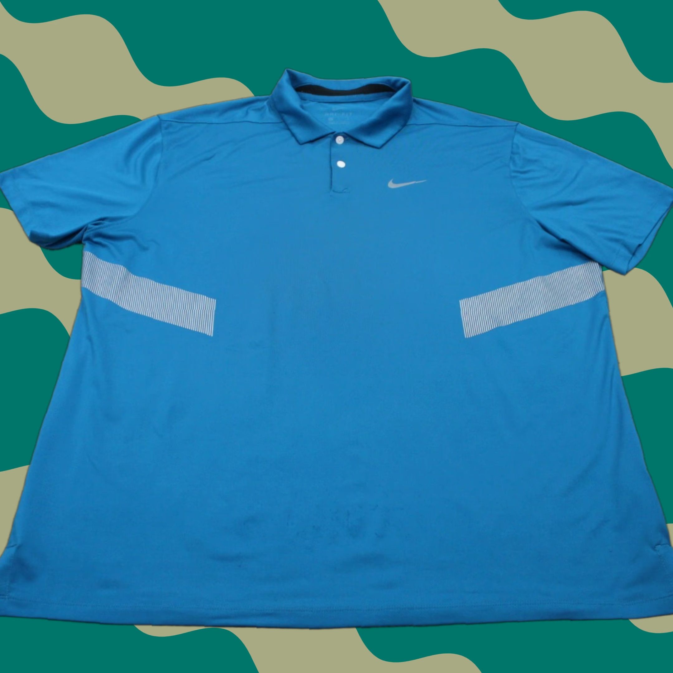 Nike Nike Vapor Polo Shirt Mens XL Blue Nike Dri-Fit Golf Polo Short Sleeve Shirt Size US XL / EU 56 / 4 - 1 Thumbnail