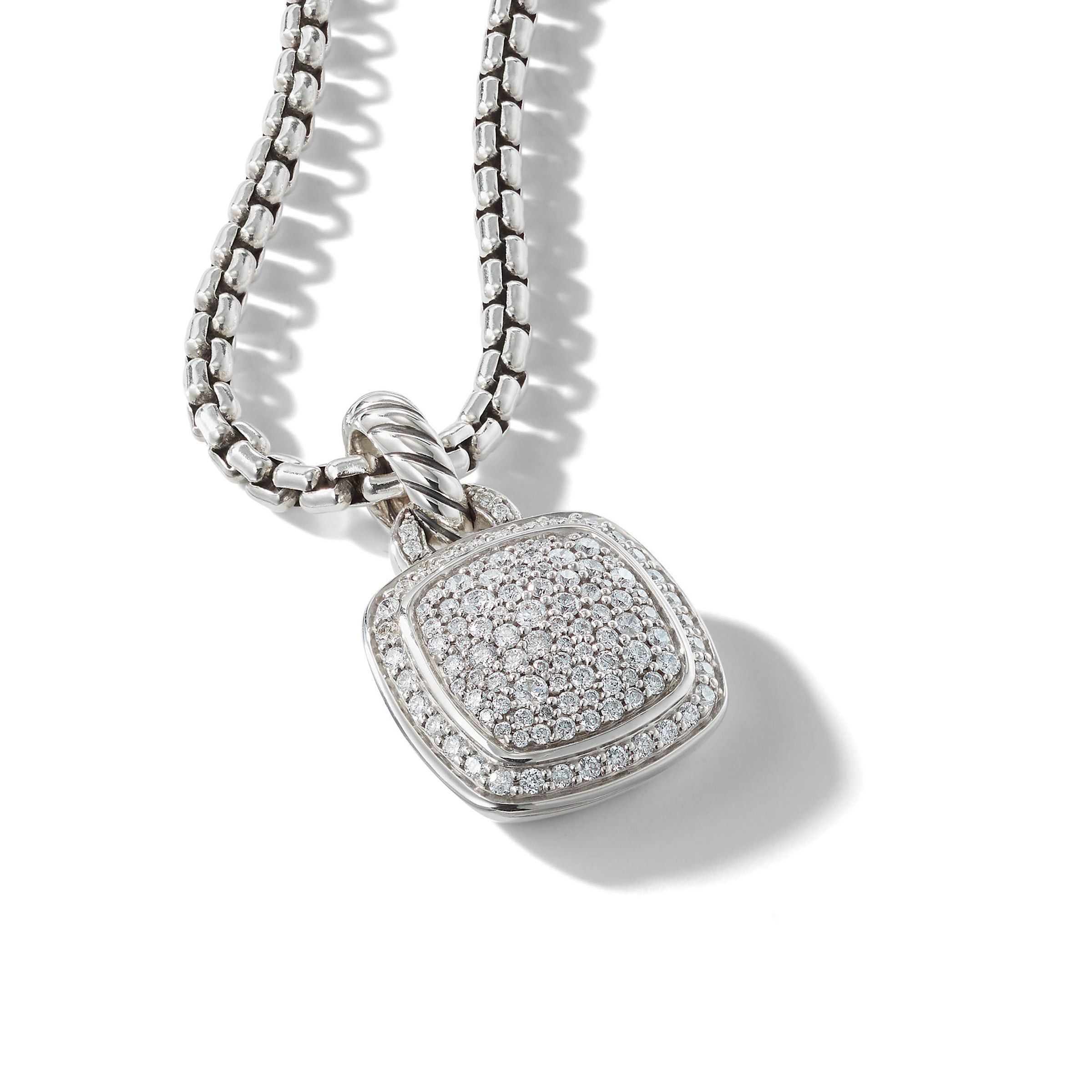 David Yurman o1w1db10526 D12488D Size:7/ Pendant in Silver with Diamond Size ONE SIZE - 2 Thumbnail