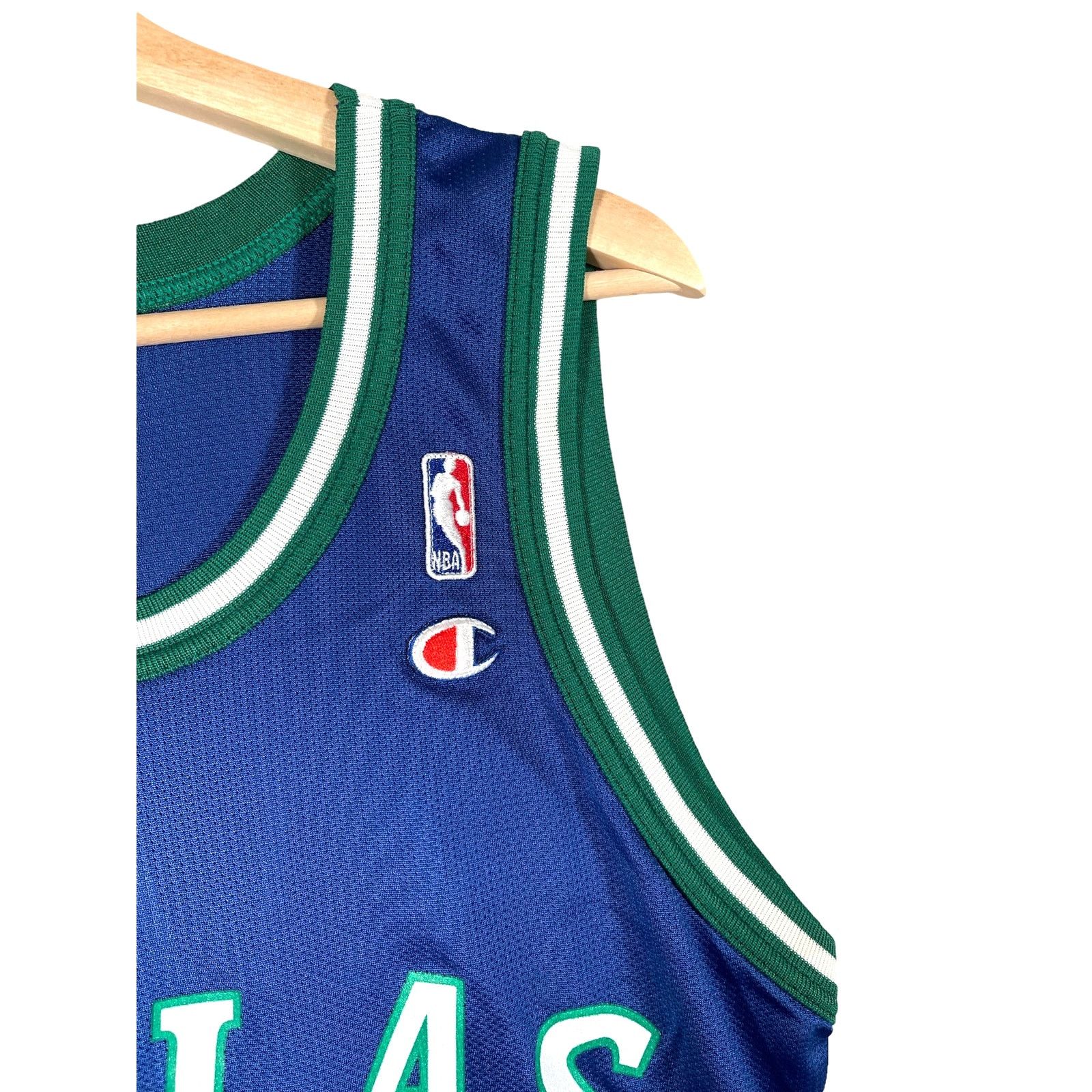 Champion × NBA × Vintage Vintage 1990's Dallas Mavericks Jason Kidd Champion Jersey Size US M / EU 48-50 / 2 - 4 Thumbnail
