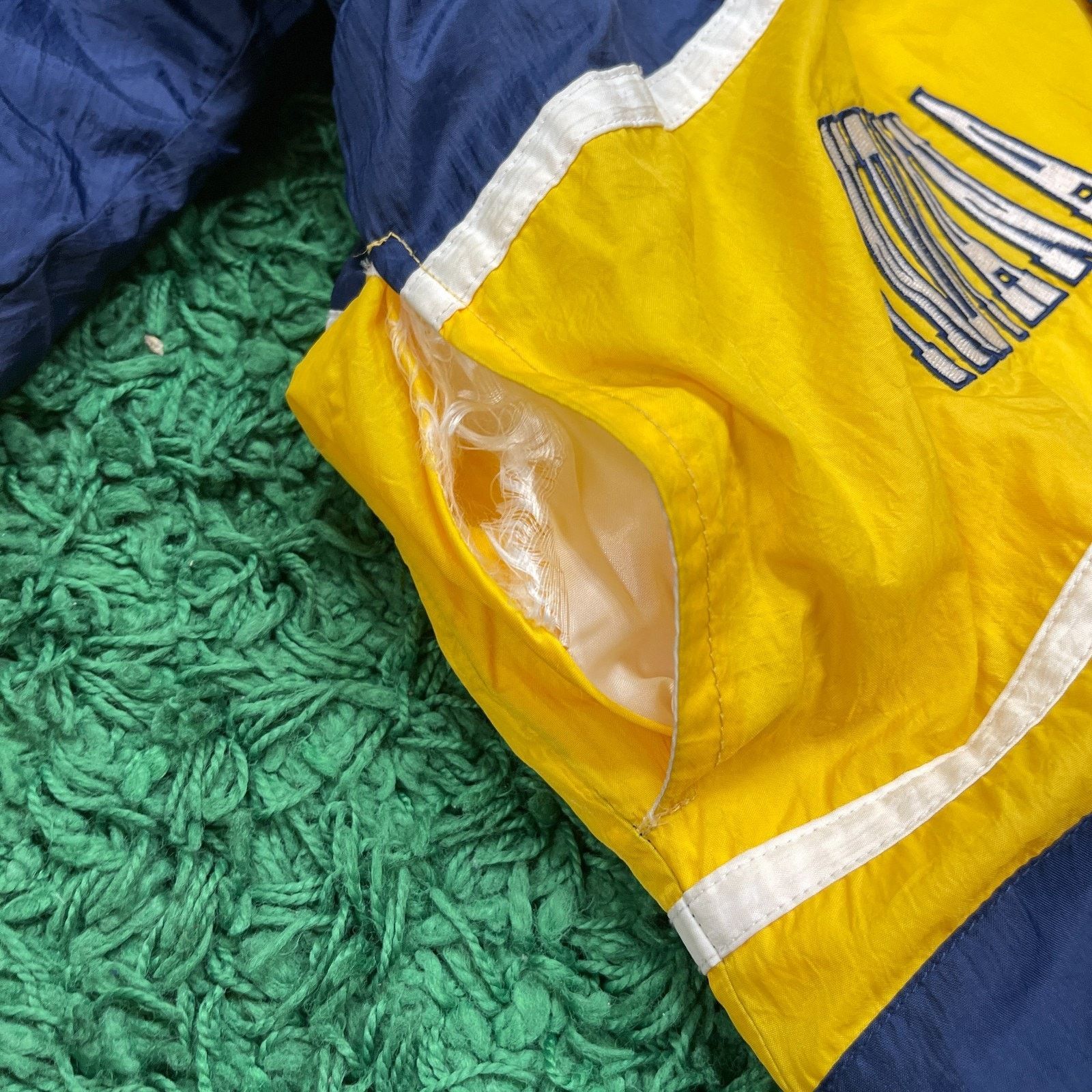 Vintage Vintage Indiana Pacers Mighty Mac Parka Jacket Large 16/18 Size US L / EU 52-54 / 3 - 4 Thumbnail