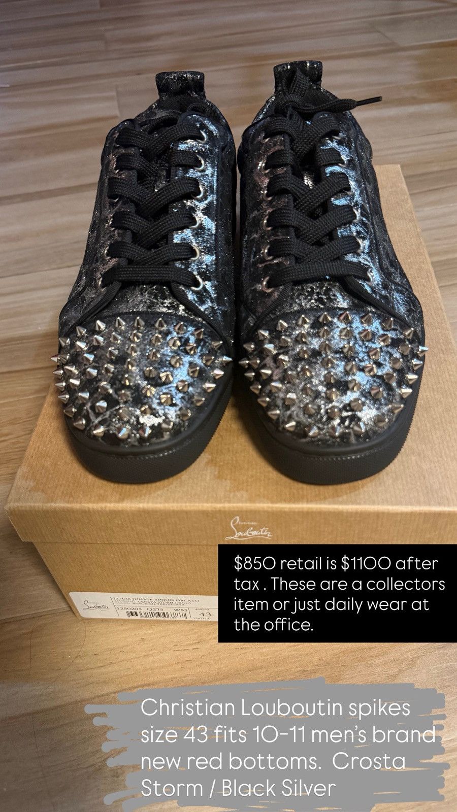 Christian Louboutin Christian Louboutin Sneakers Size US 10 / EU 43 - 8 Thumbnail