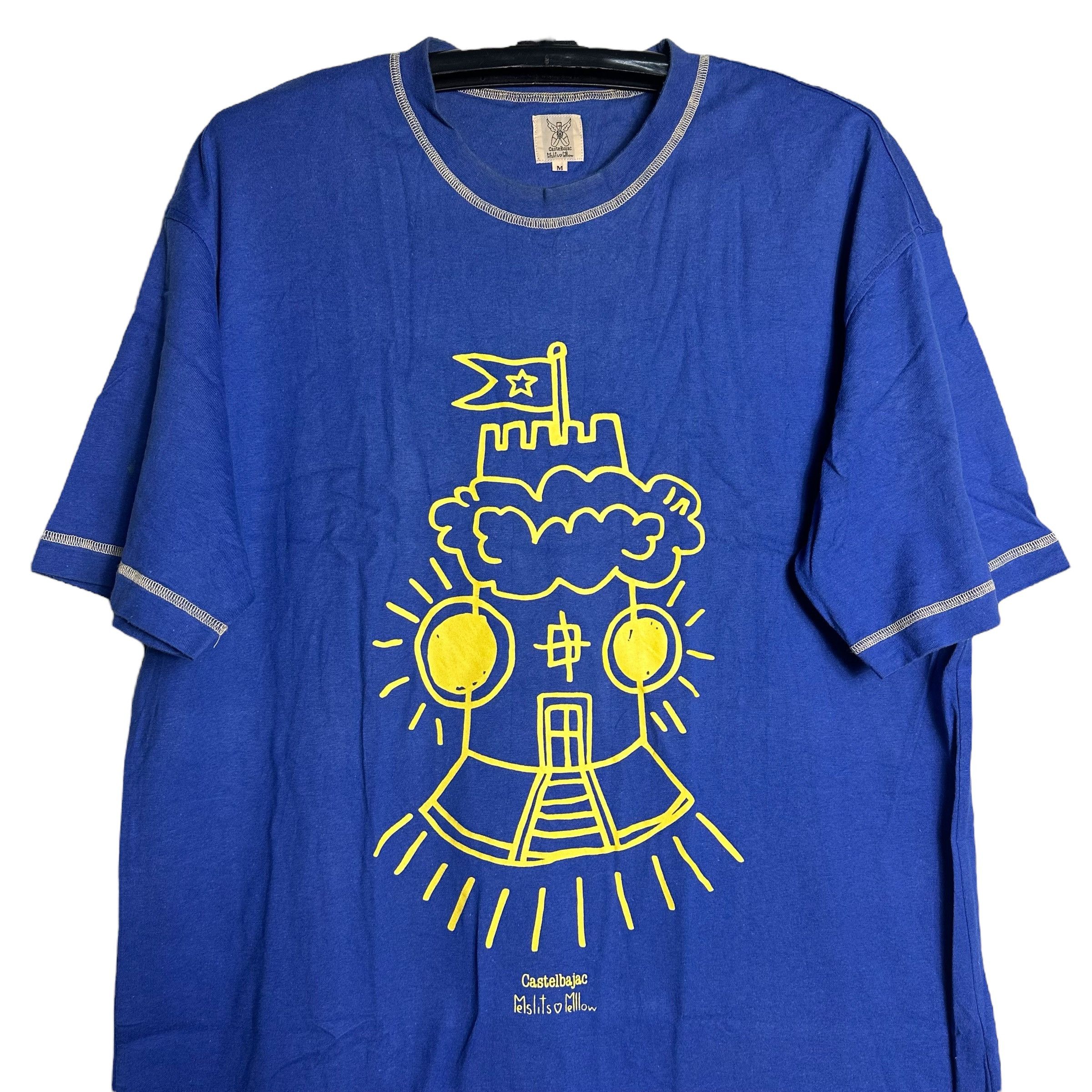 Designer × Jean Charles De Castelbajac × Vintage 🔥RARE 🔥Vintage Castlebajac Meslits Mellow T-shirt Size US L / EU 52-54 / 3 - 2 Thumbnail