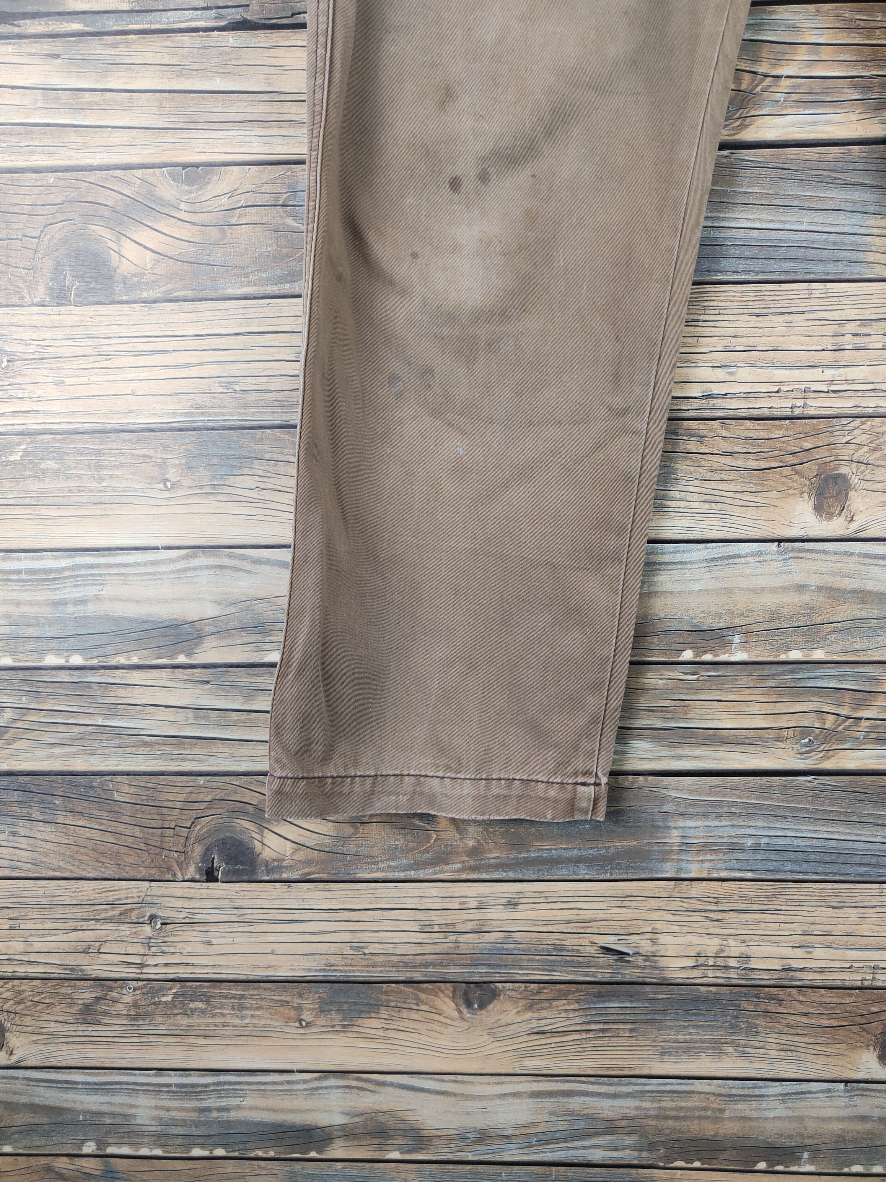 Japanese Brand DL GW Beige Multipocket Cargo Pants #46-256T Size US 32 / EU 48 - 4 Thumbnail