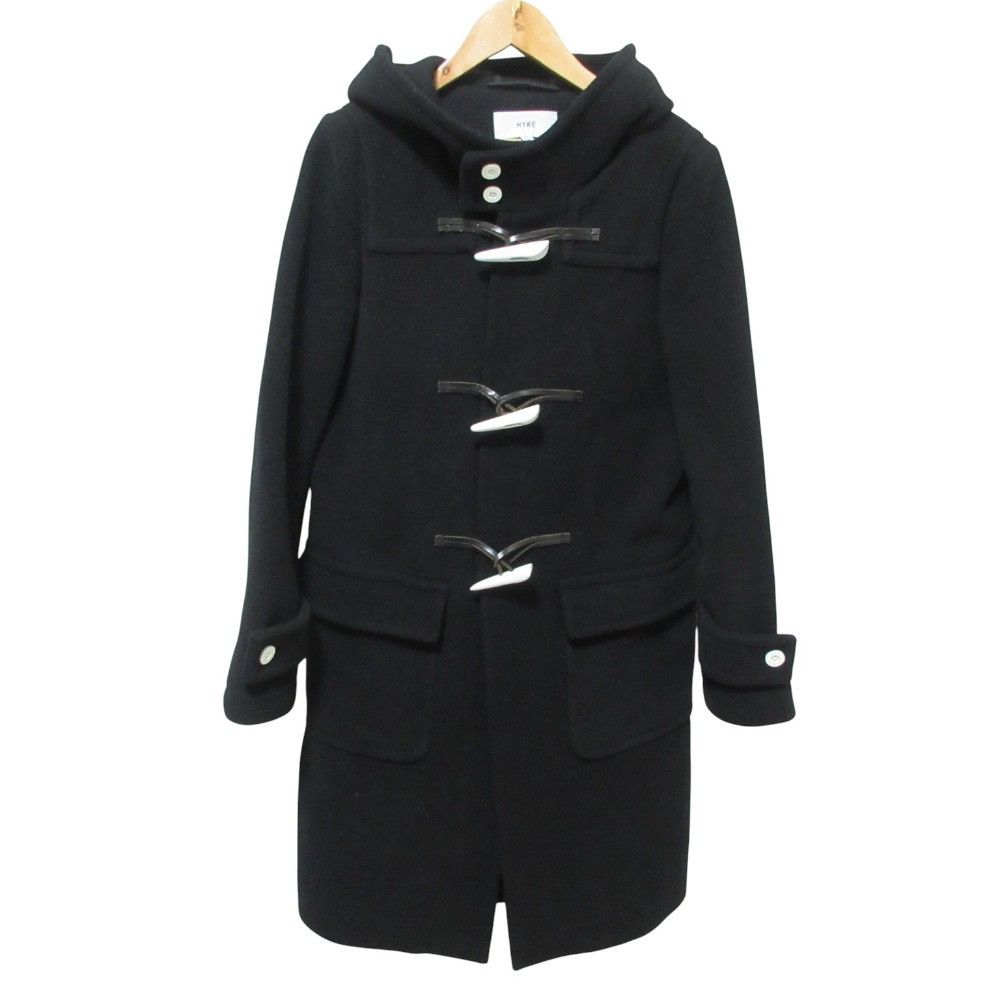 Other HYKE Hooded Wool Duffle Coat Others Outerwear DUTY FREE for USA