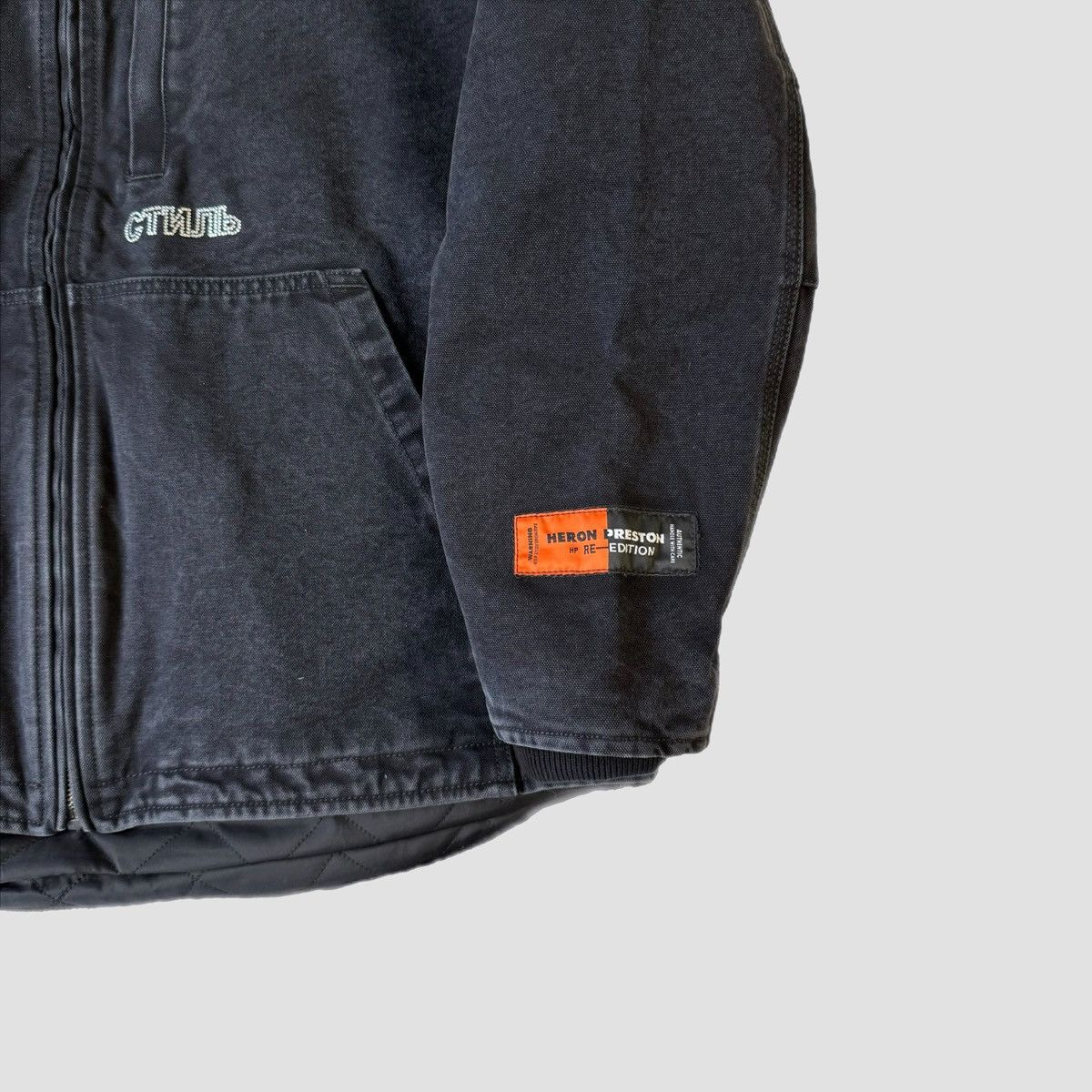 Heron Preston Heron Preston CTNMB Canvas Padded Trucker Jacket Size US M / EU 48-50 / 2 - 5 Thumbnail