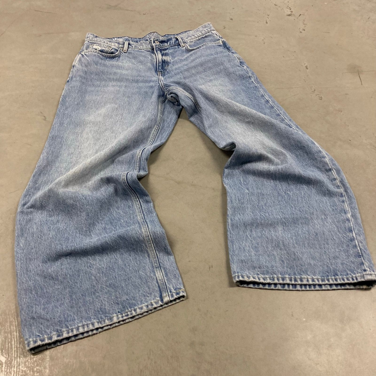 Vintage Baggy Y2K Arizona Jeans 35x30 Size US 35 - 1 Thumbnail