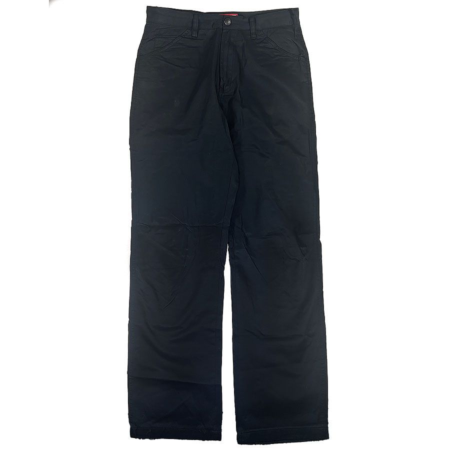 Old Navy Old Navy Black Nylon Denim-Style Vintage Pants Size US 31 - 2 Thumbnail