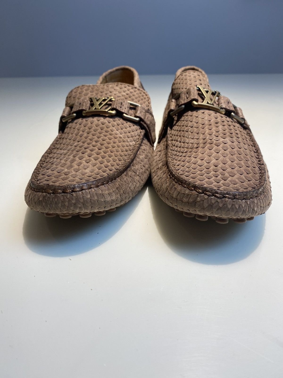 Louis Vuitton Louis Vuitton Python Monte Carlo Loafers Size9 Size US 9 / EU 42 - 3 Thumbnail