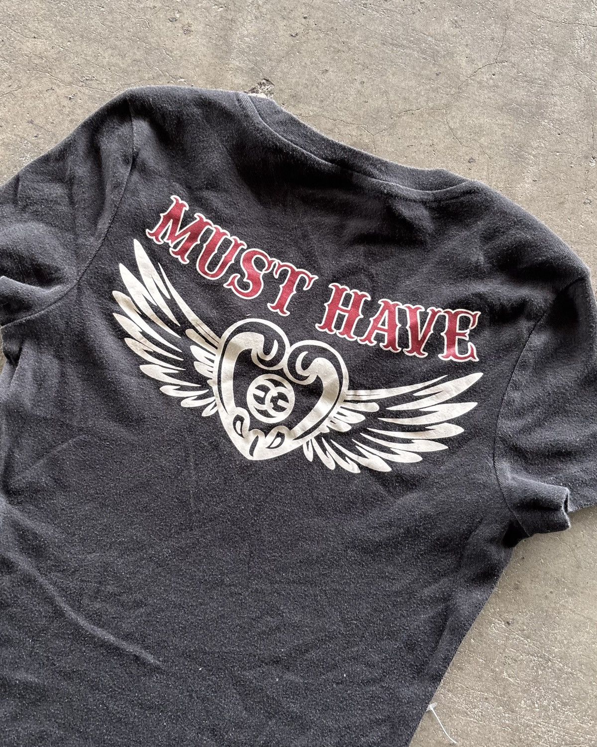 Beauty Beast Egoist Must Have Poem Faded Black Tee Size US M / EU 48-50 / 2 - 6 Thumbnail