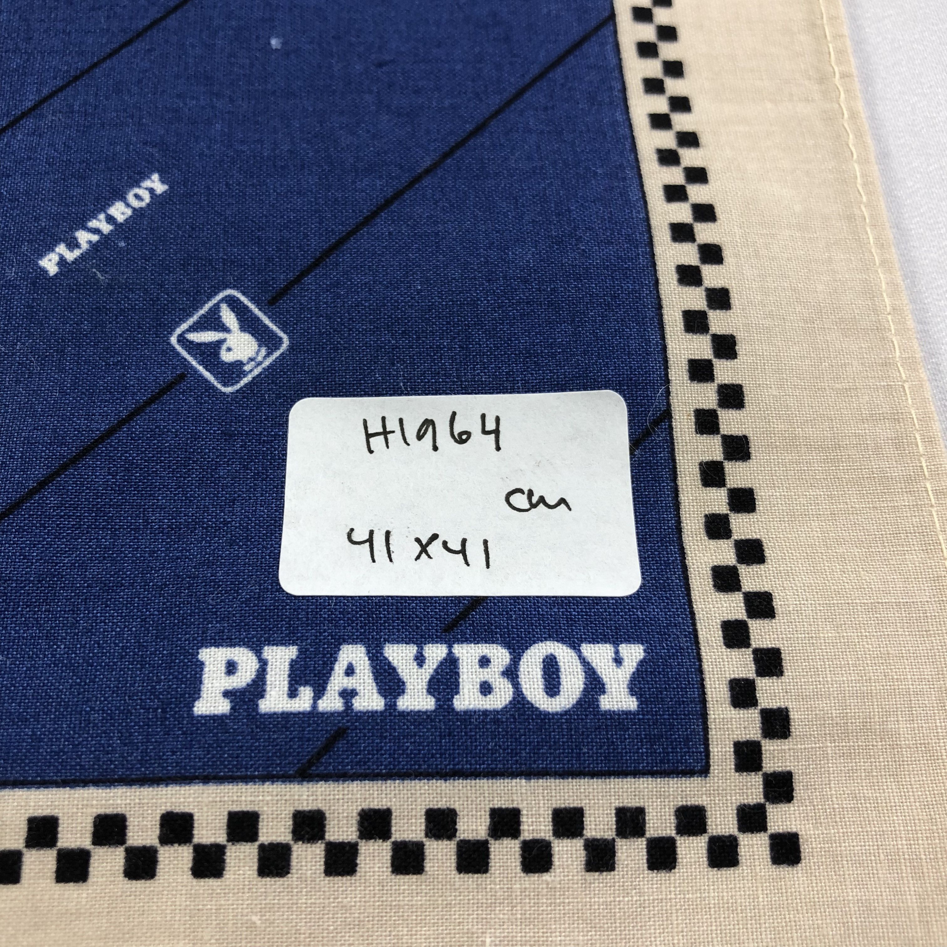 Playboy Playboy Handkerchief Neckerchief Bandana H1964 Size ONE SIZE - 5 Thumbnail