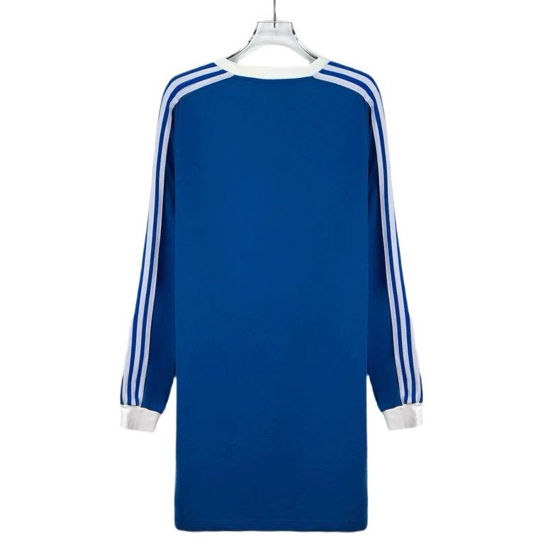 Gucci Gucci Co-branded blue side striped logo printed cotton rou Size L / US 10 / IT 46 - 2 Thumbnail