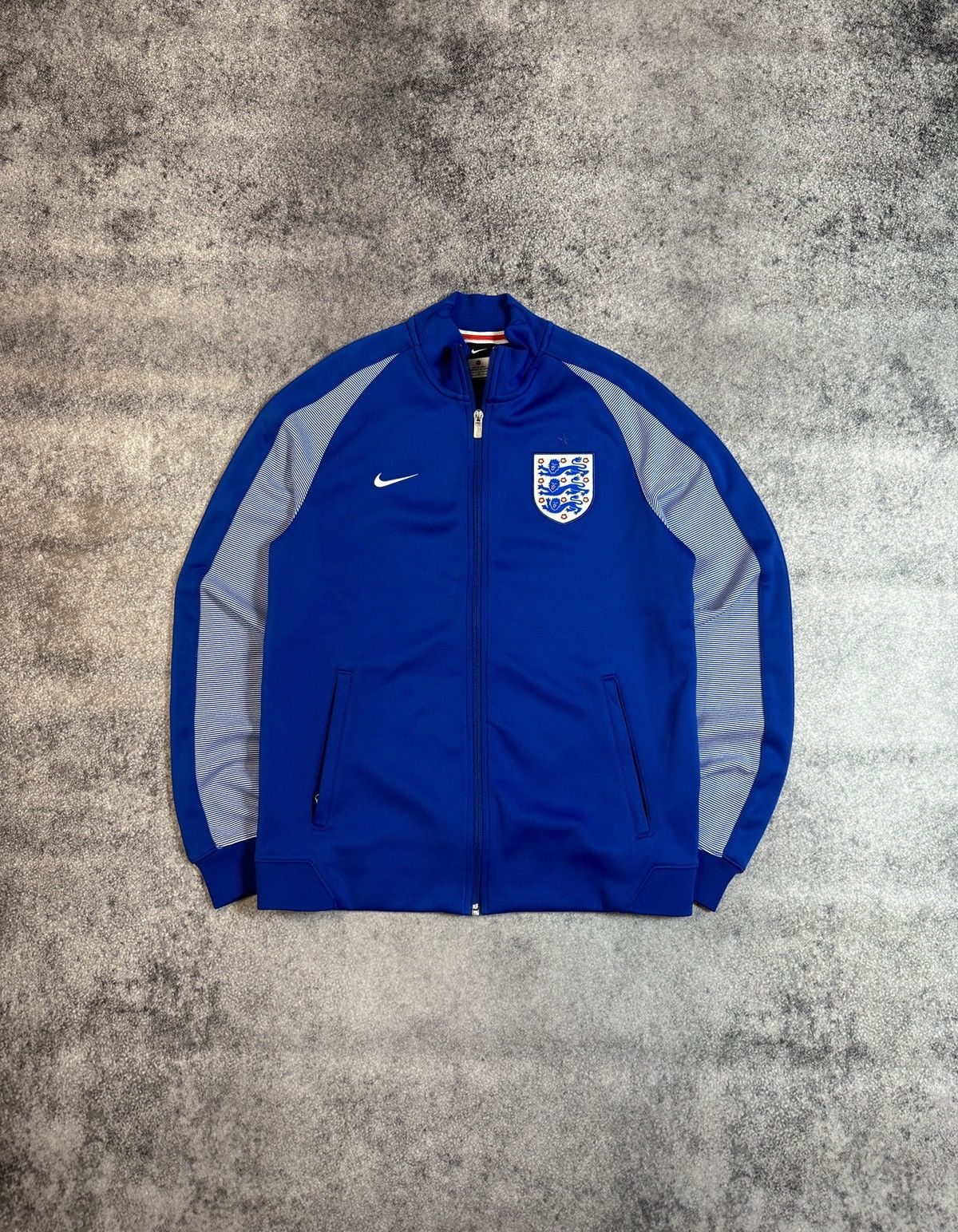 Nike Nike England Soccer Jacket Blokecore Style Rare Casual M Size US M / EU 48-50 / 2 - 1 Thumbnail