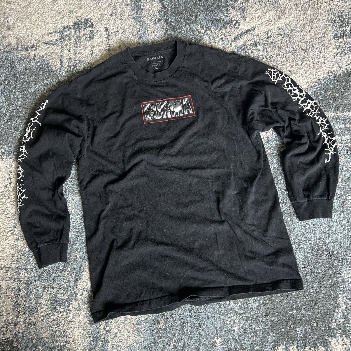 Burma DiSTRESSED DOOM METAL LiGHTNiNG PRiNT L/S JORDAN HARTiGAN Size US L / EU 52-54 / 3 - 7 Thumbnail