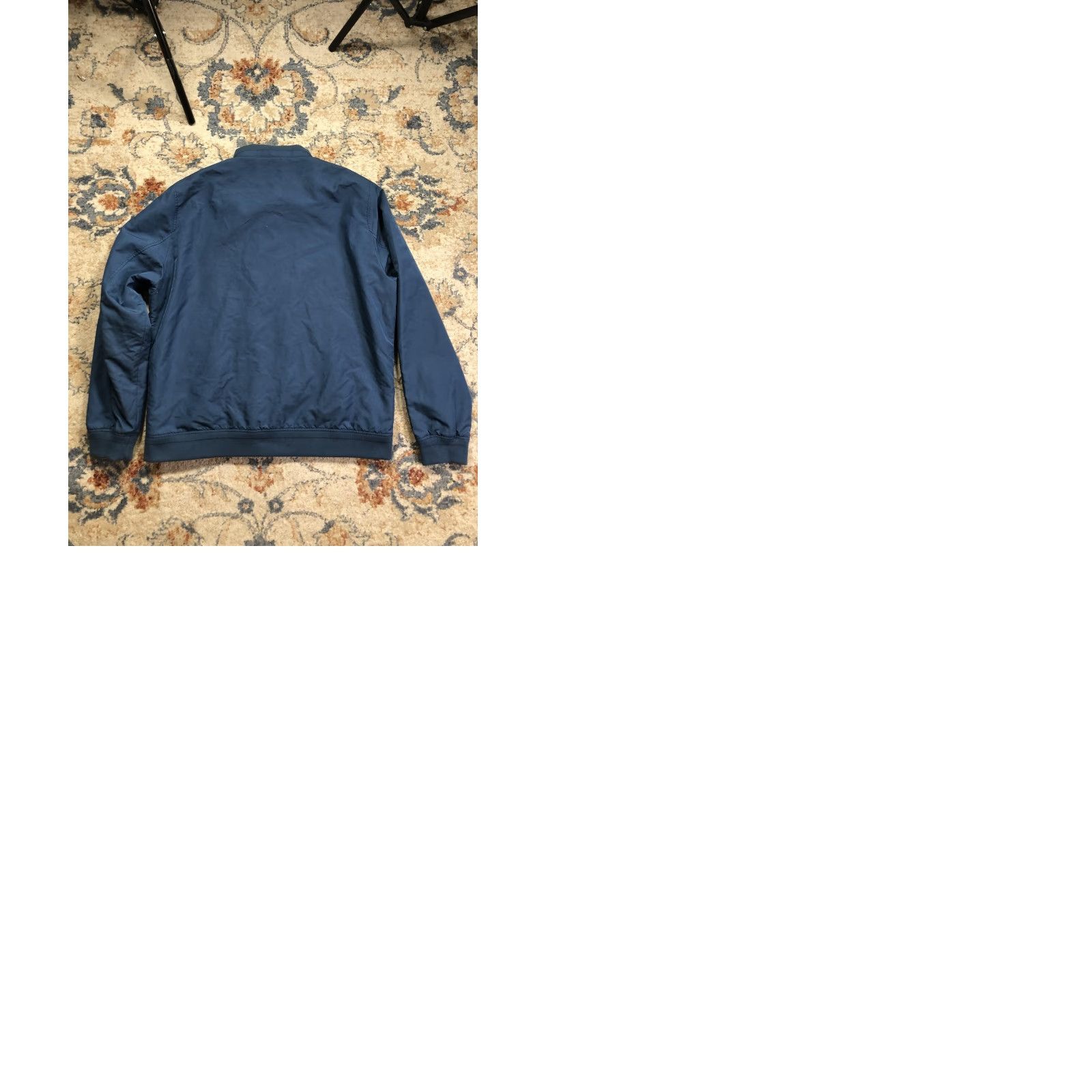 Ted Baker Ted Baker London Jacket Mens 3XL Blue Bomber Microfiber Full Zip Lined Casual Size US XXL / EU 58 / 5 - 9 Thumbnail