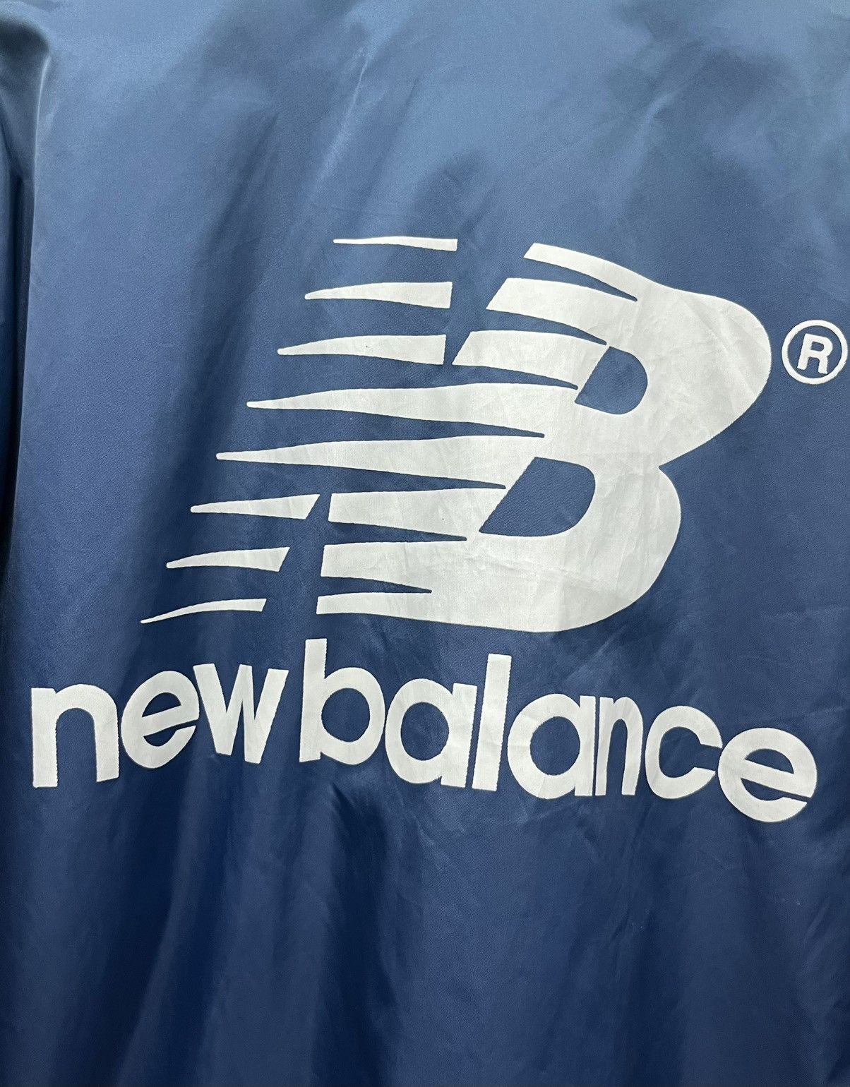 New Balance 🔥VINTAGE 90’s BIG LOGO🔥NEW BALANCE Sun Faded Nylon Jacket Size US M / EU 48-50 / 2 - 2 Thumbnail