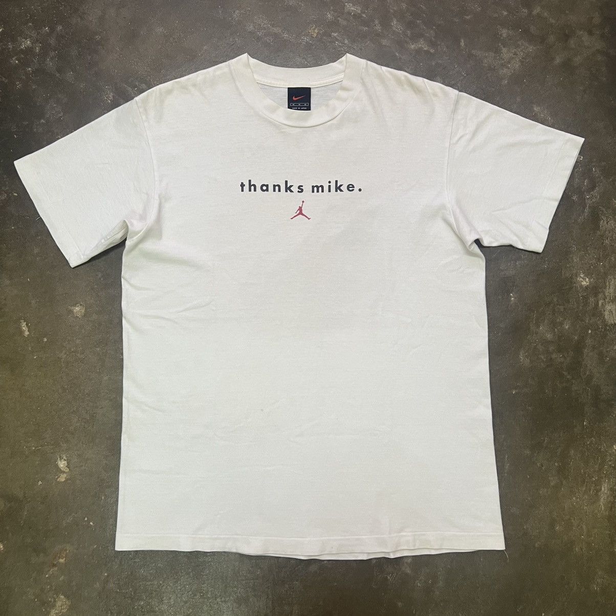 Nike Vintage Nike “Thanks Mike.” Michael Jordan Tribute Tee Size US L / EU 52-54 / 3 - 2 Thumbnail