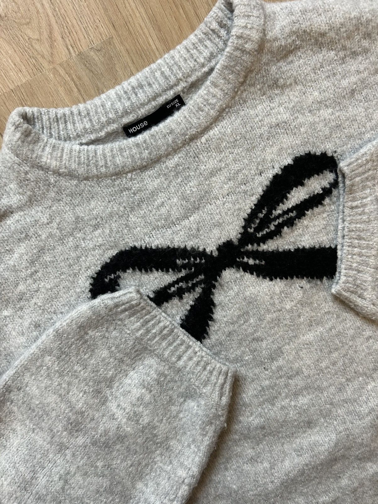 Cider Bow Knit Jumper Size XL / US 12-14 / IT 48-50 - 2 Thumbnail