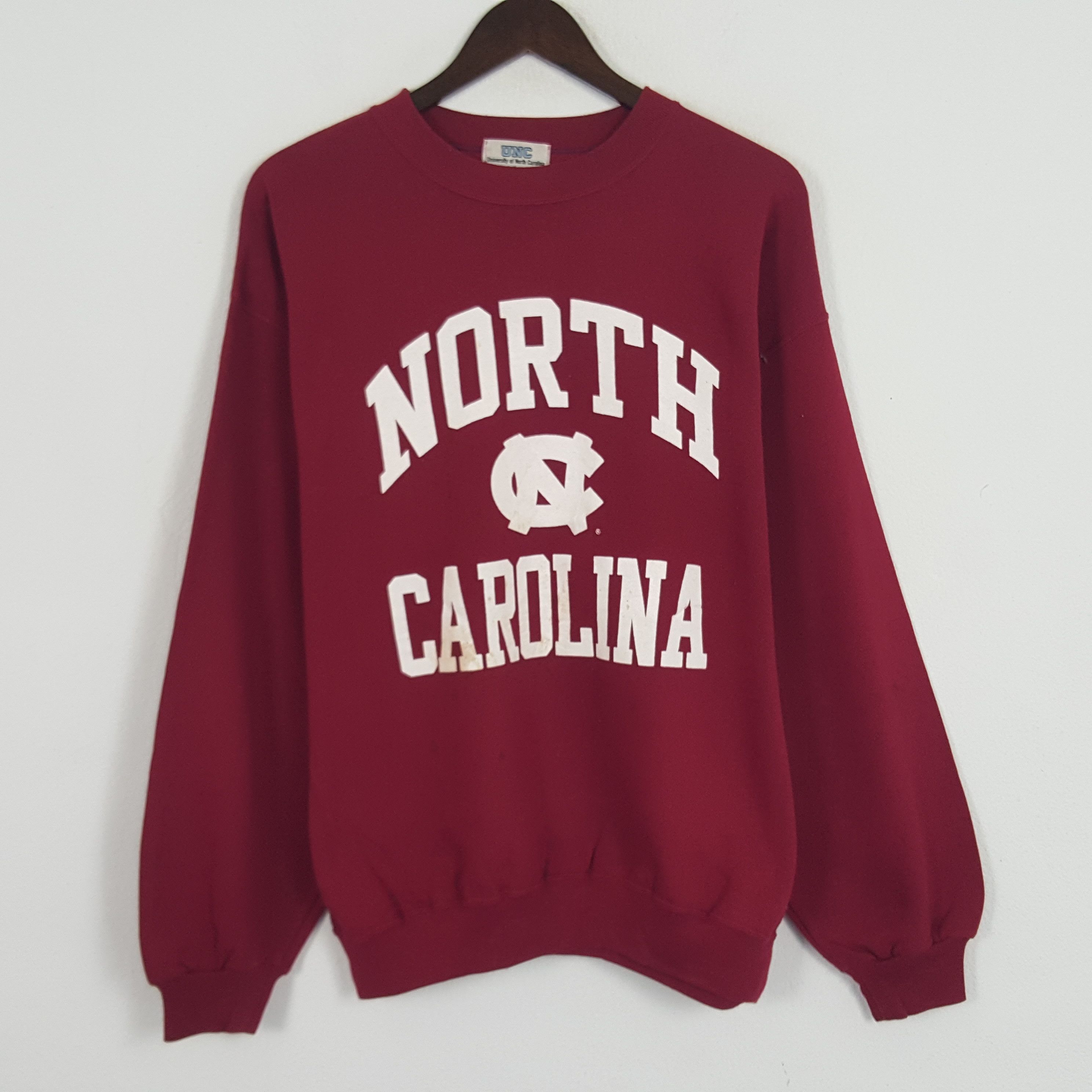 Vintage Vintage North & Carolina Sweatshirt Size US XL / EU 56 / 4 - 1 Thumbnail