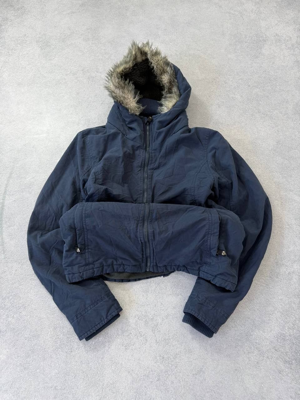 Japanese Brand VTG Streetwear Fur Avant-Garde Y2K Jacket Archive Japan Size S / US 4 / IT 40 - 1 Thumbnail