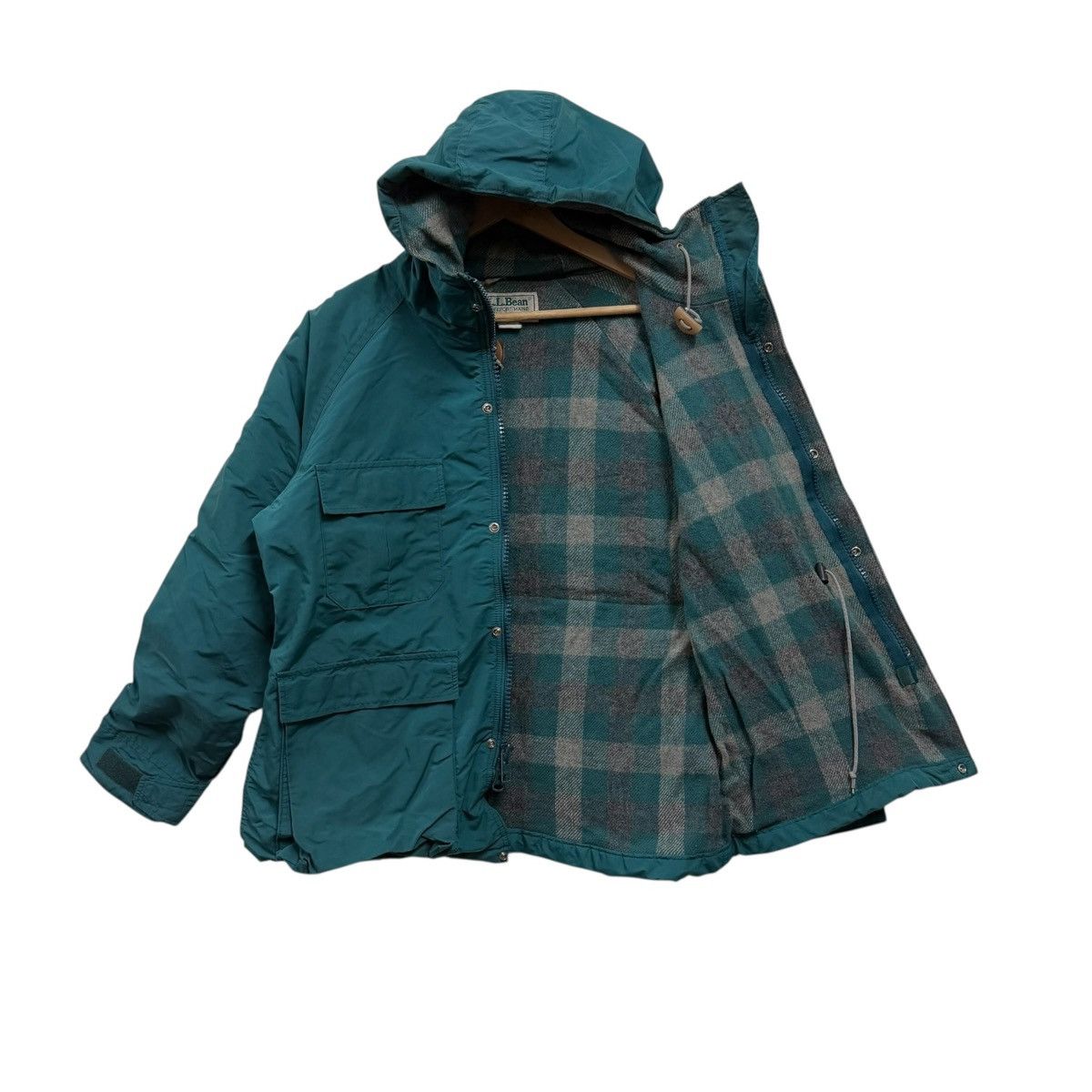 L.L. Bean Vintage 90s LL Bean Baxter State Jacket Parka Size US L / EU 52-54 / 3 - 2 Thumbnail