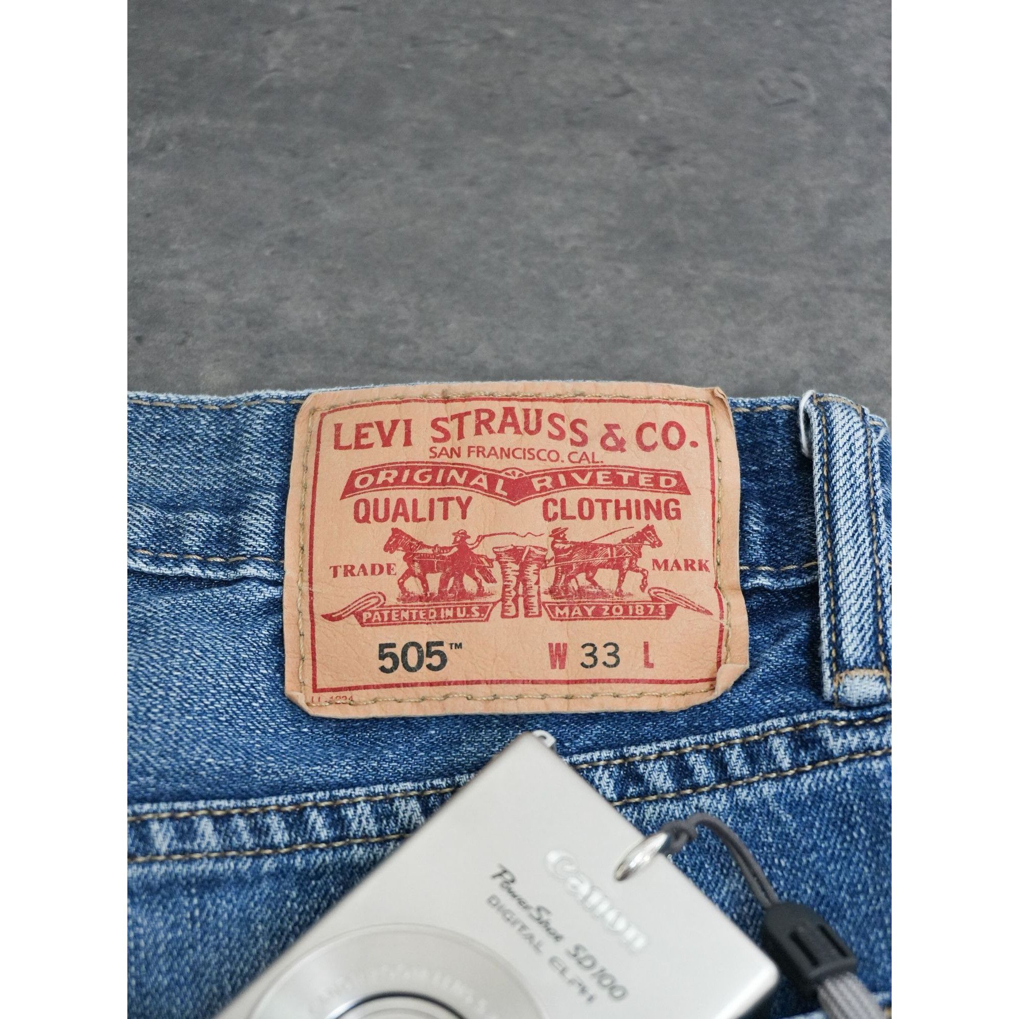 Levi's Levis 505 Denim Jorts Size 32" / US 10 / IT 46 - 4 Thumbnail