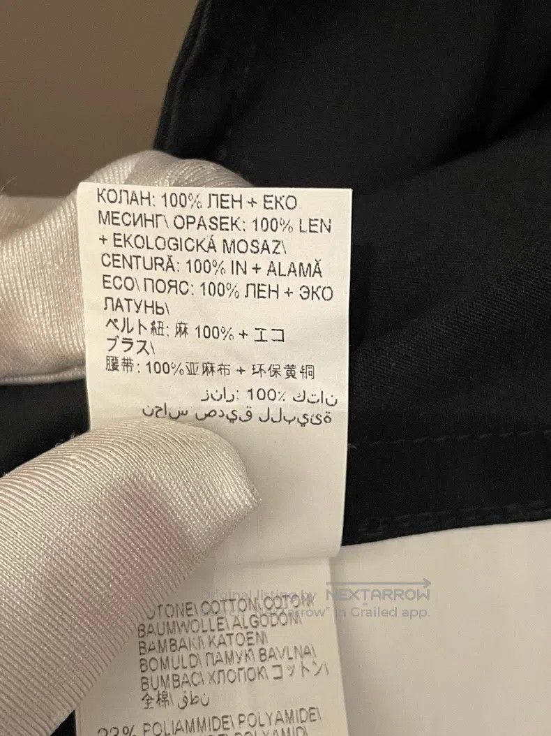 Brunello Cucinelli Brunello Cucinelli Black Linen Cotton Blazer Size S / US 4 / IT 40 - 7 Thumbnail